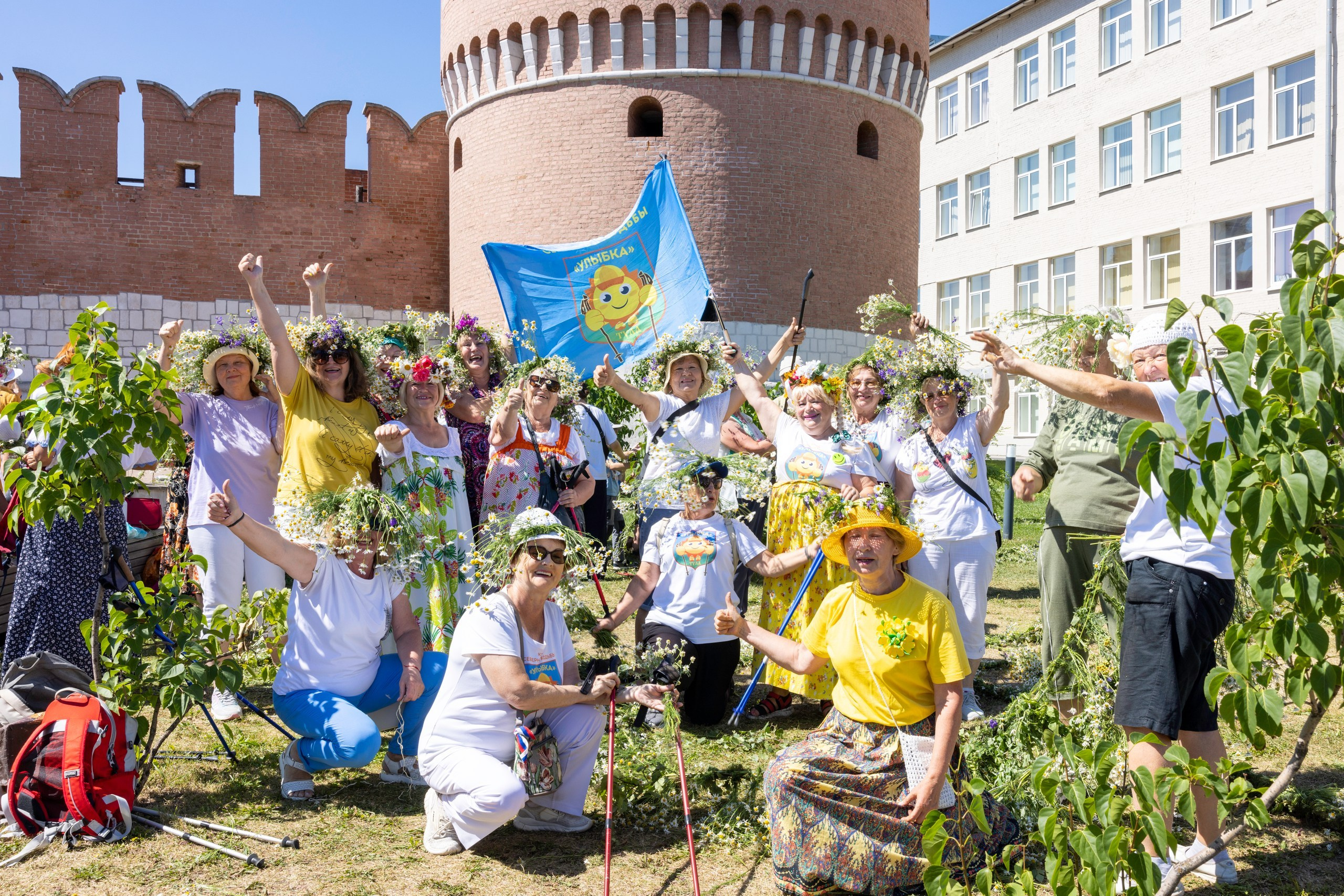 Фестиваль «Ромашковый хоровод». Северная ходьба. Фотограф в Туле Крупский АнДРей. Фотостудия «КАДР71» в Туле