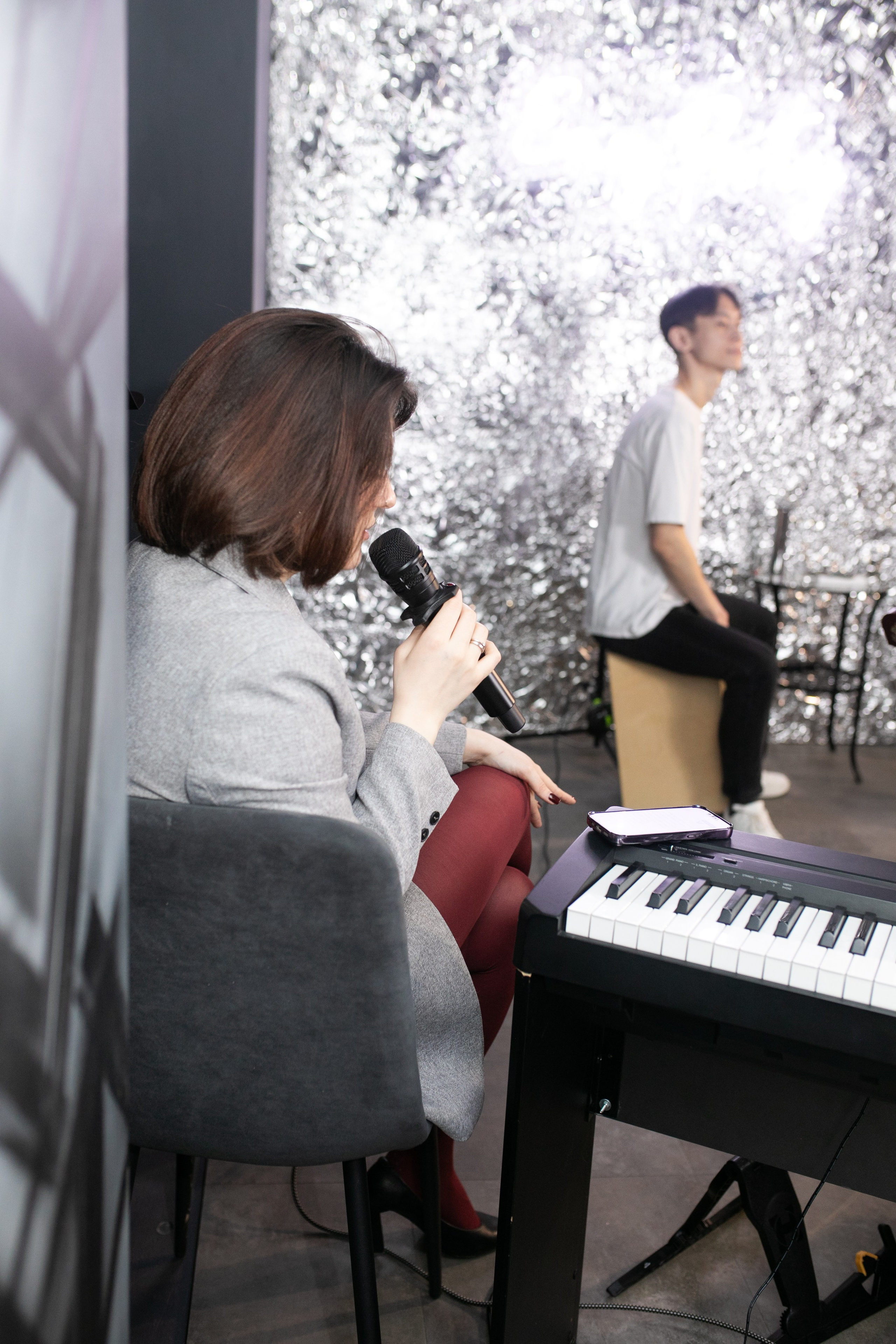 Квартирник (отчетный концерт студии Ирины Кюлян). Фотограф в Новосибирске Ася Зверева