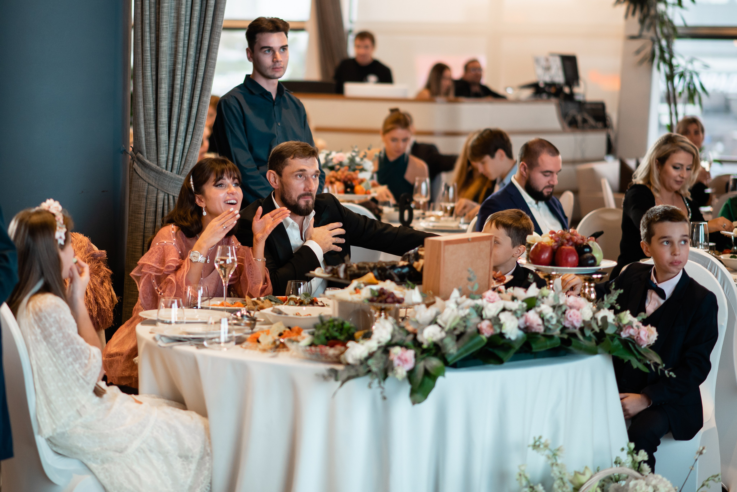 Банкет свадьба. Профессиональный фотограф в Москве Александра Харламова