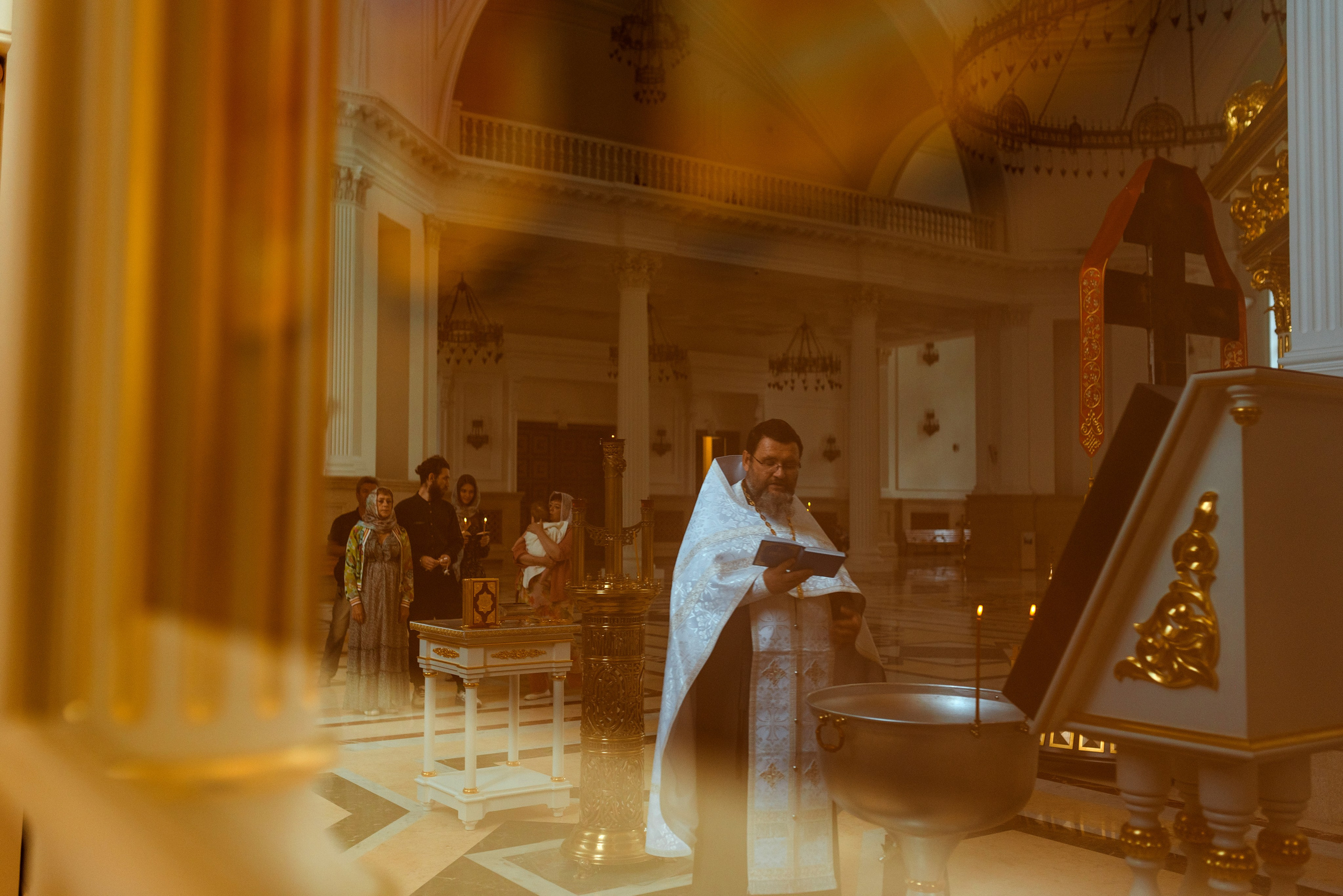 Крещение Сони. Спасский кафедральный собор. Свадебный и семейный Фотограф в Пензе Татьяна Лапоногова