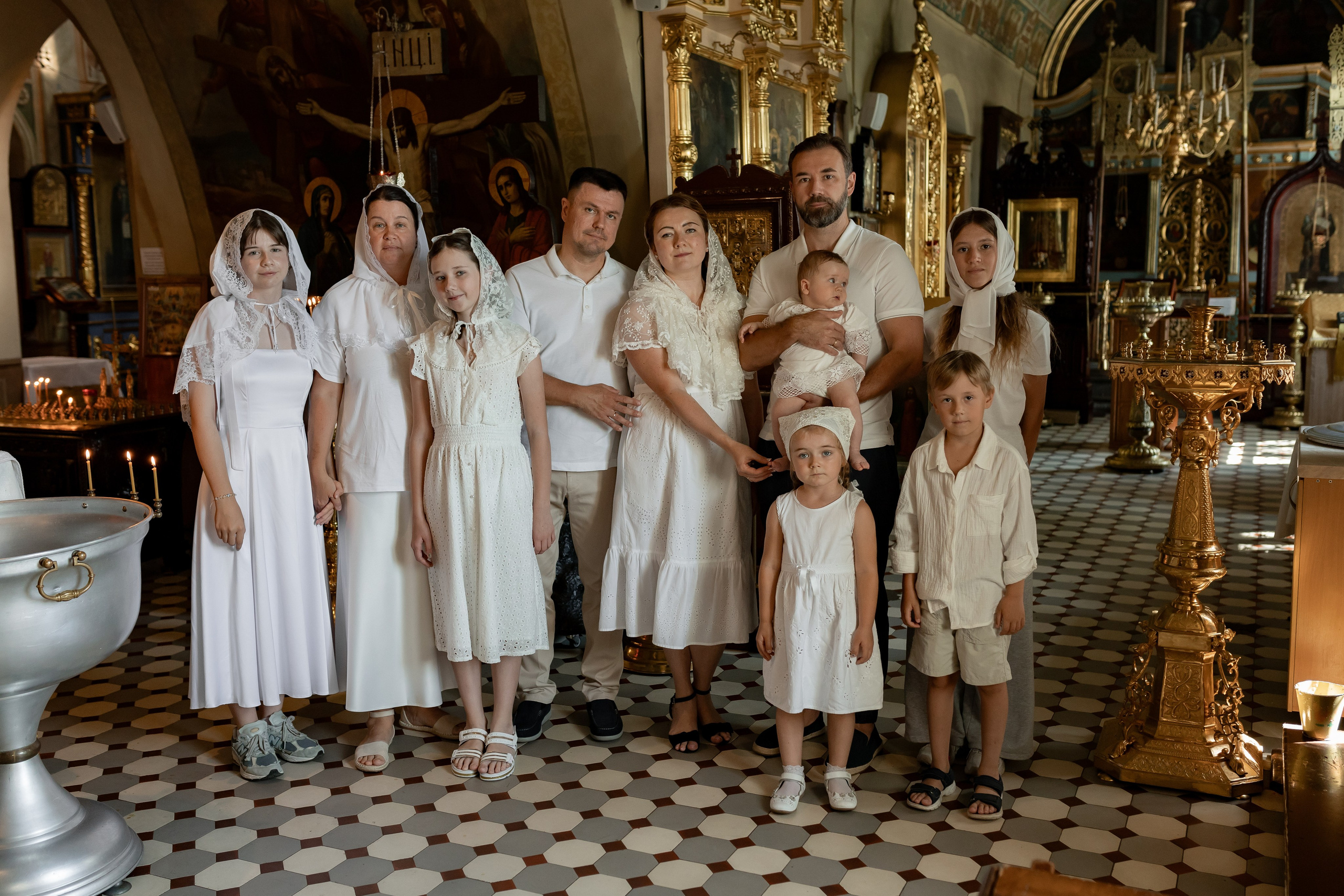 Крещение в Образцово