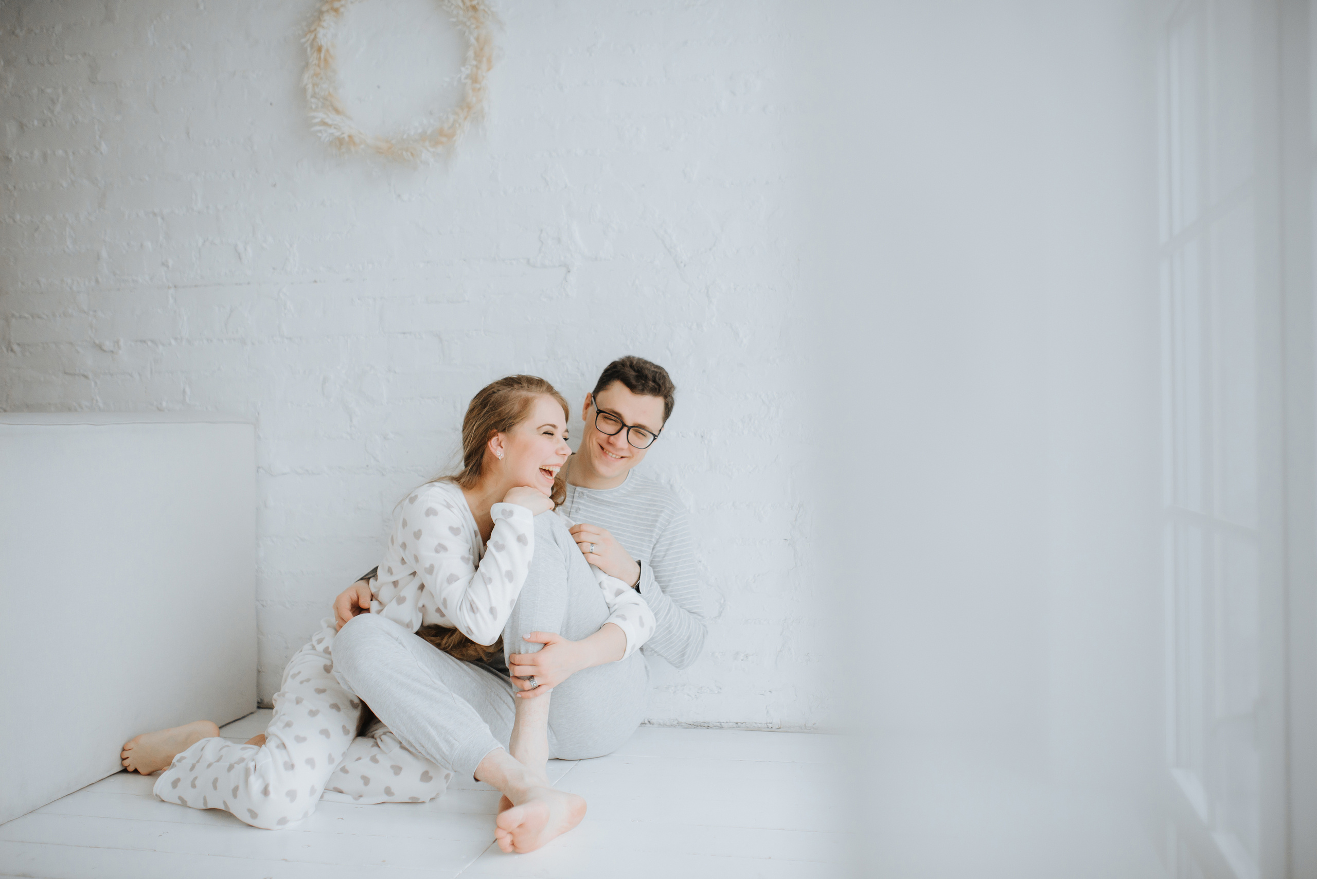 Семейная фотосессия в студии СПб. Семейный и детский фотограф в Санкт-Петербурге Маша Бичан