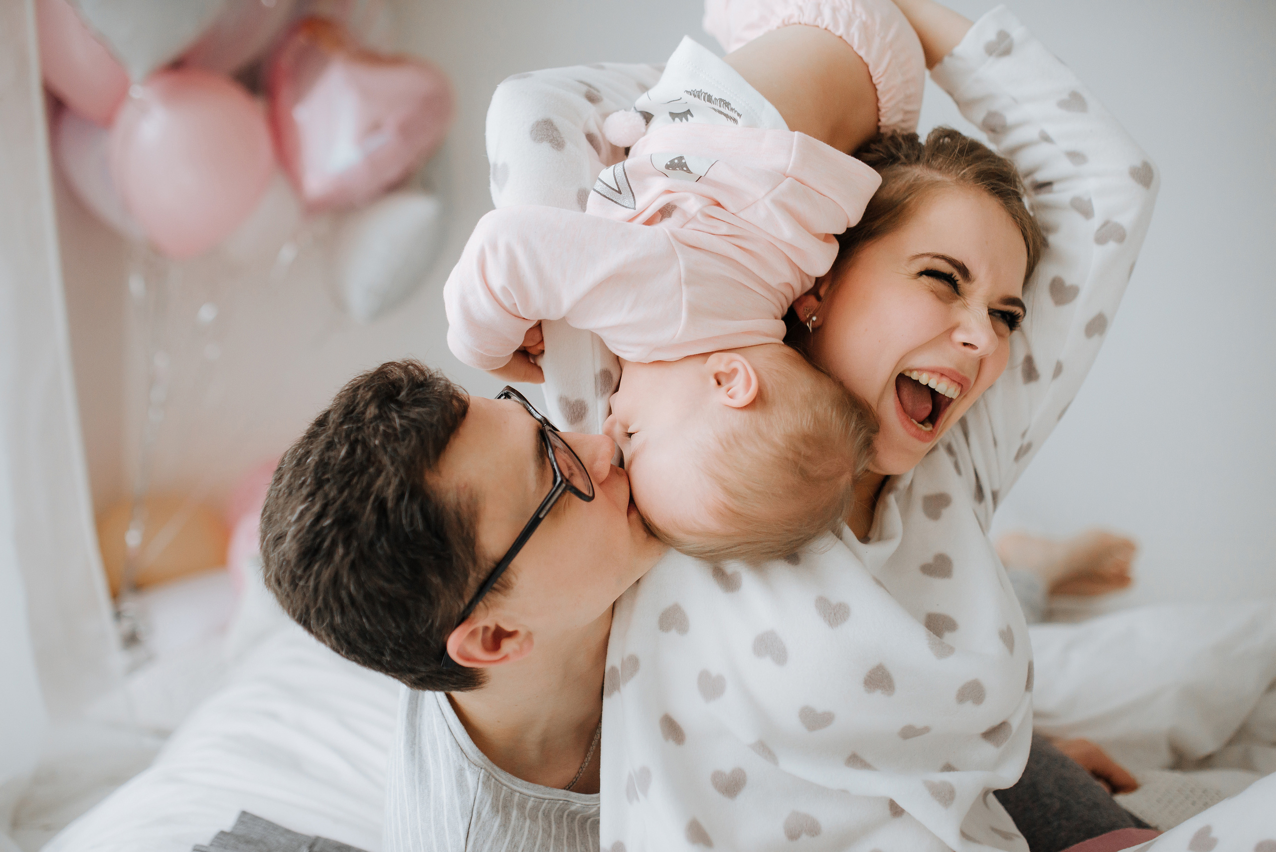 Семейная фотосессия в студии СПб. Семейный и детский фотограф в Санкт-Петербурге Маша Бичан