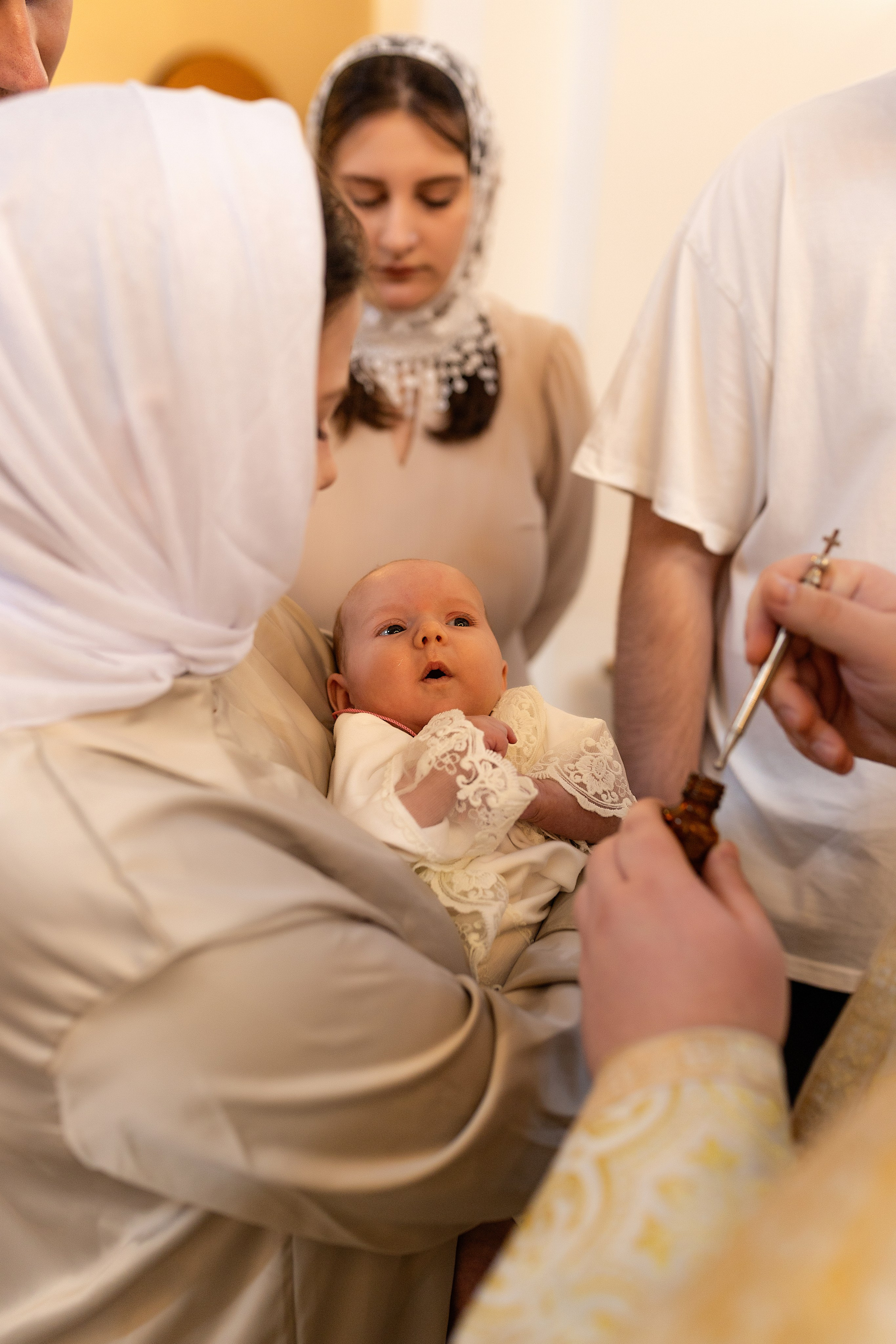 Таинство крещения Алисы. Фотограф в Железнодорожном и Балашихе