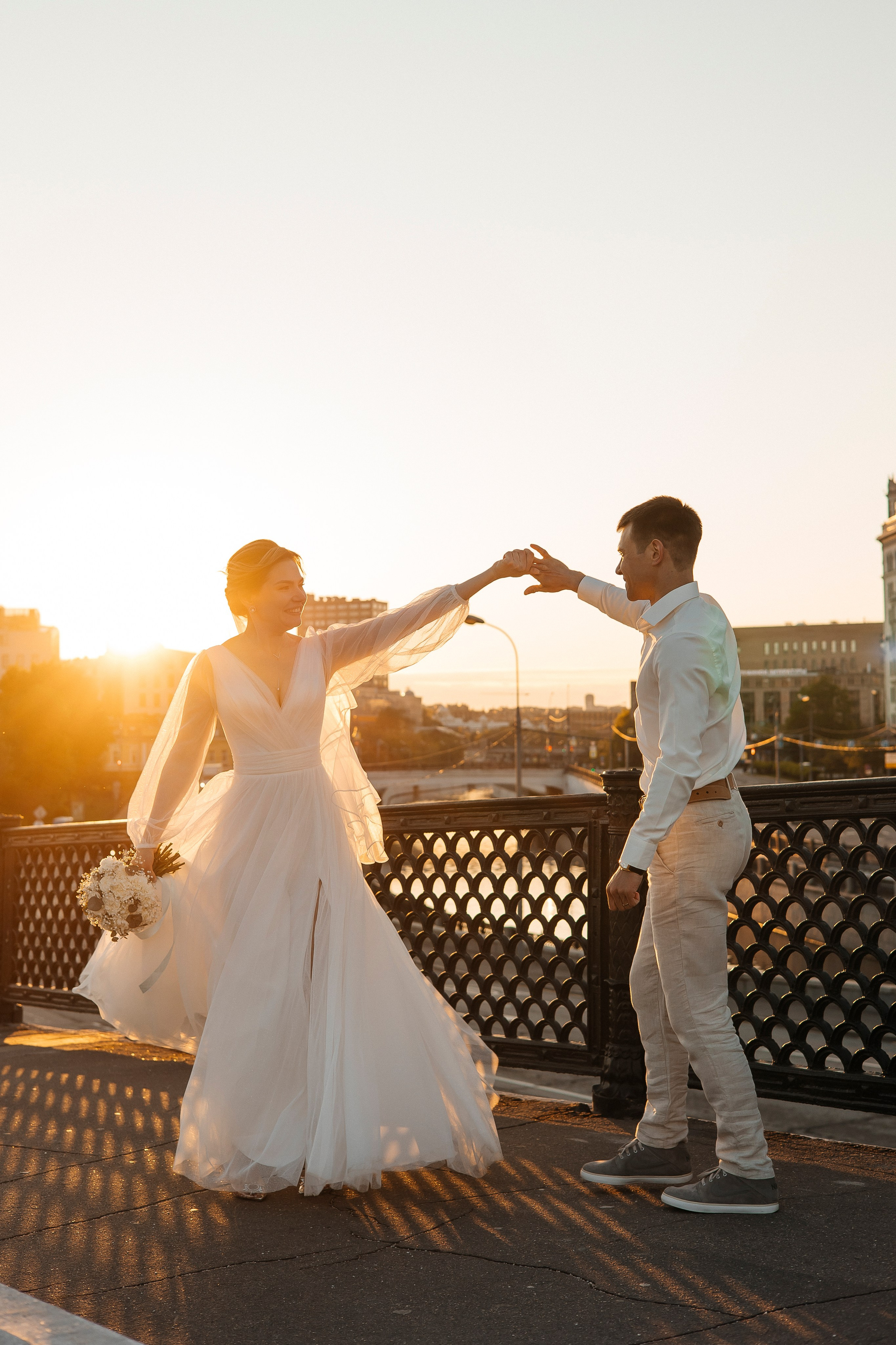 Серафима и Федор (на рассвете). Фотограф в Москве Екатерина Потапова