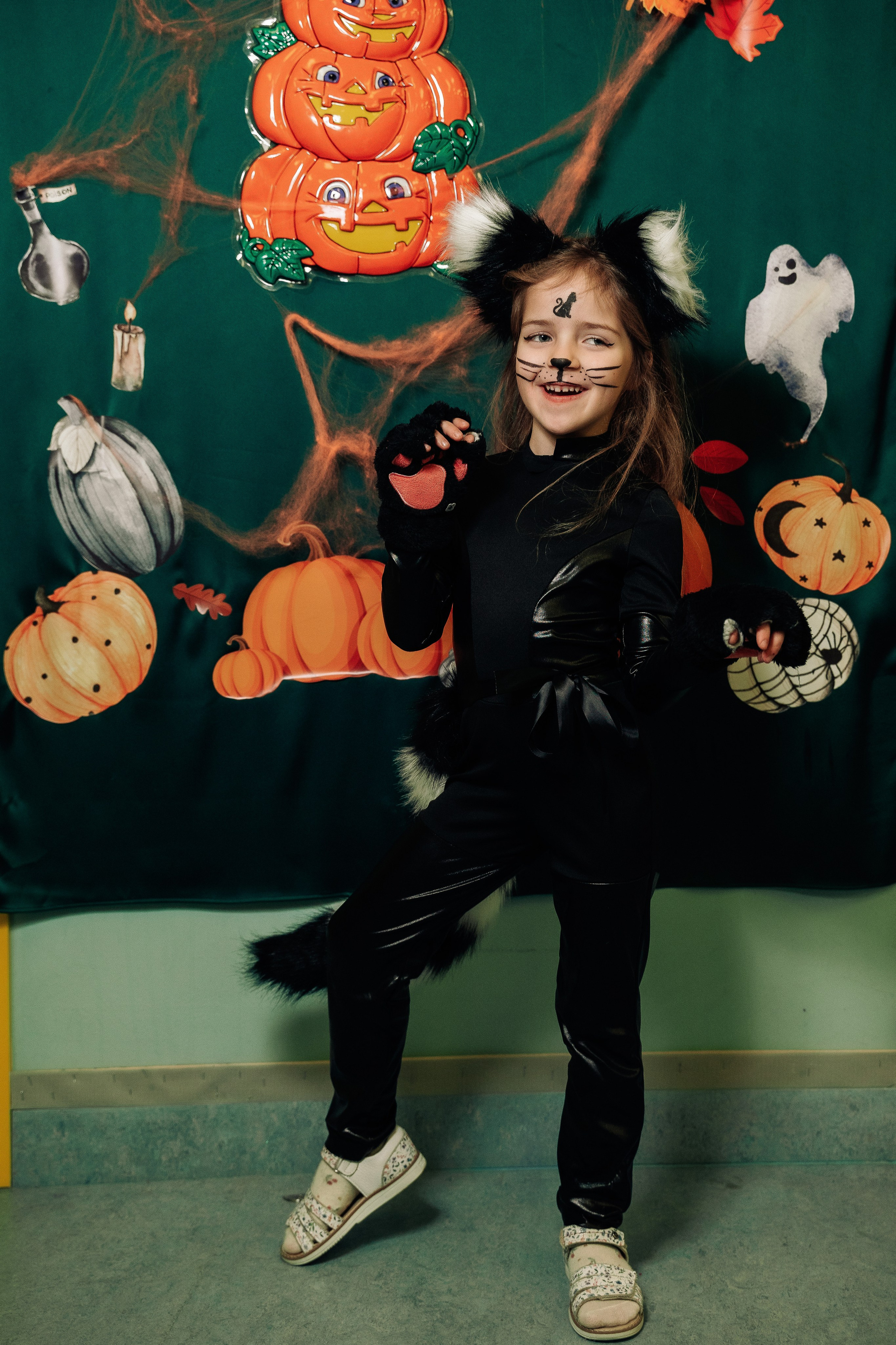 Halloween party в садике Филлипок. Свадебный и семейный фотограф в Москве и МО Геннадий Туманцев