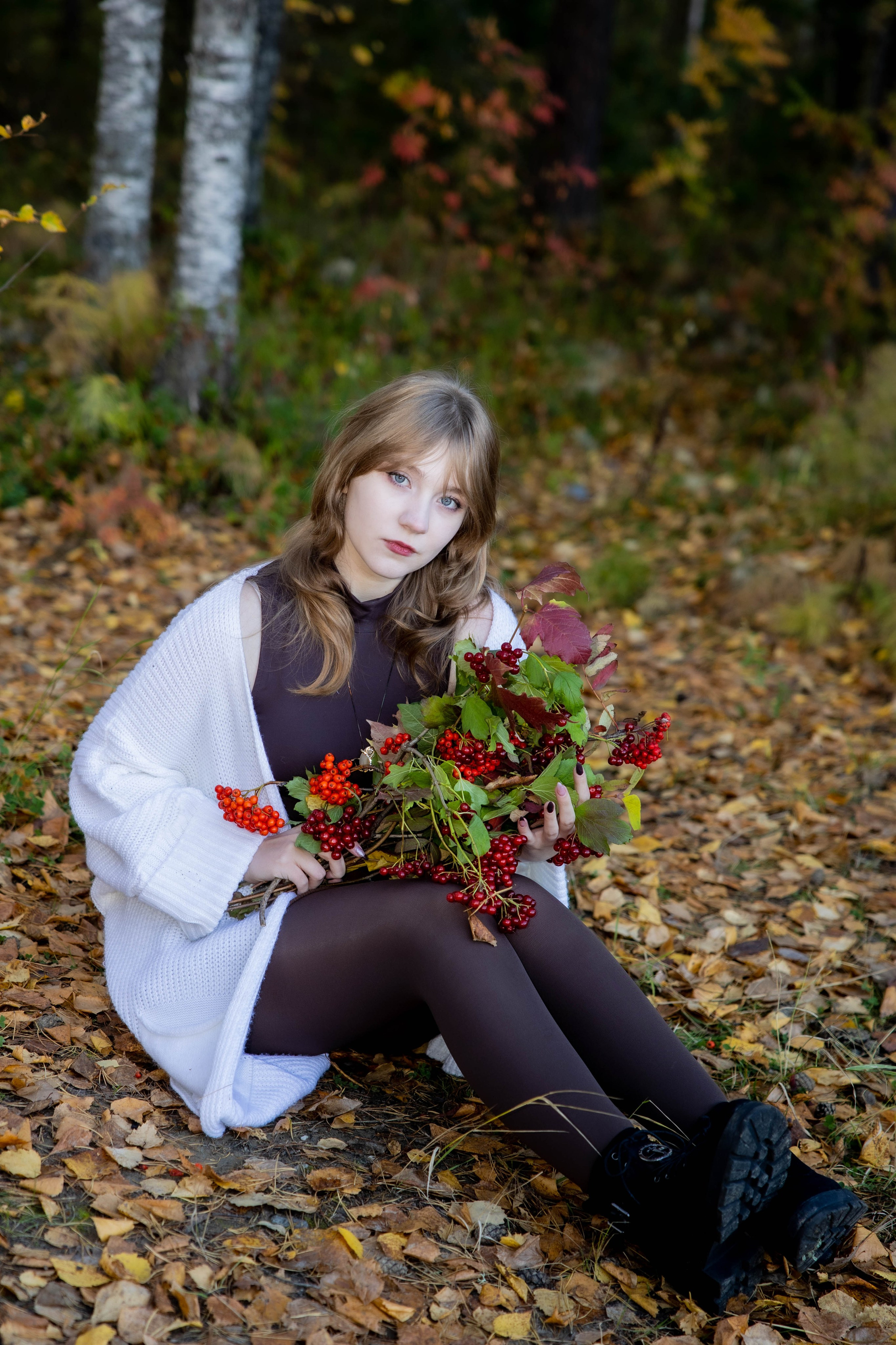 Осенние фотосессии для 9-11 классов. Выпускные альбомы на заказ Нягань (фотокнигиназаказнягань)