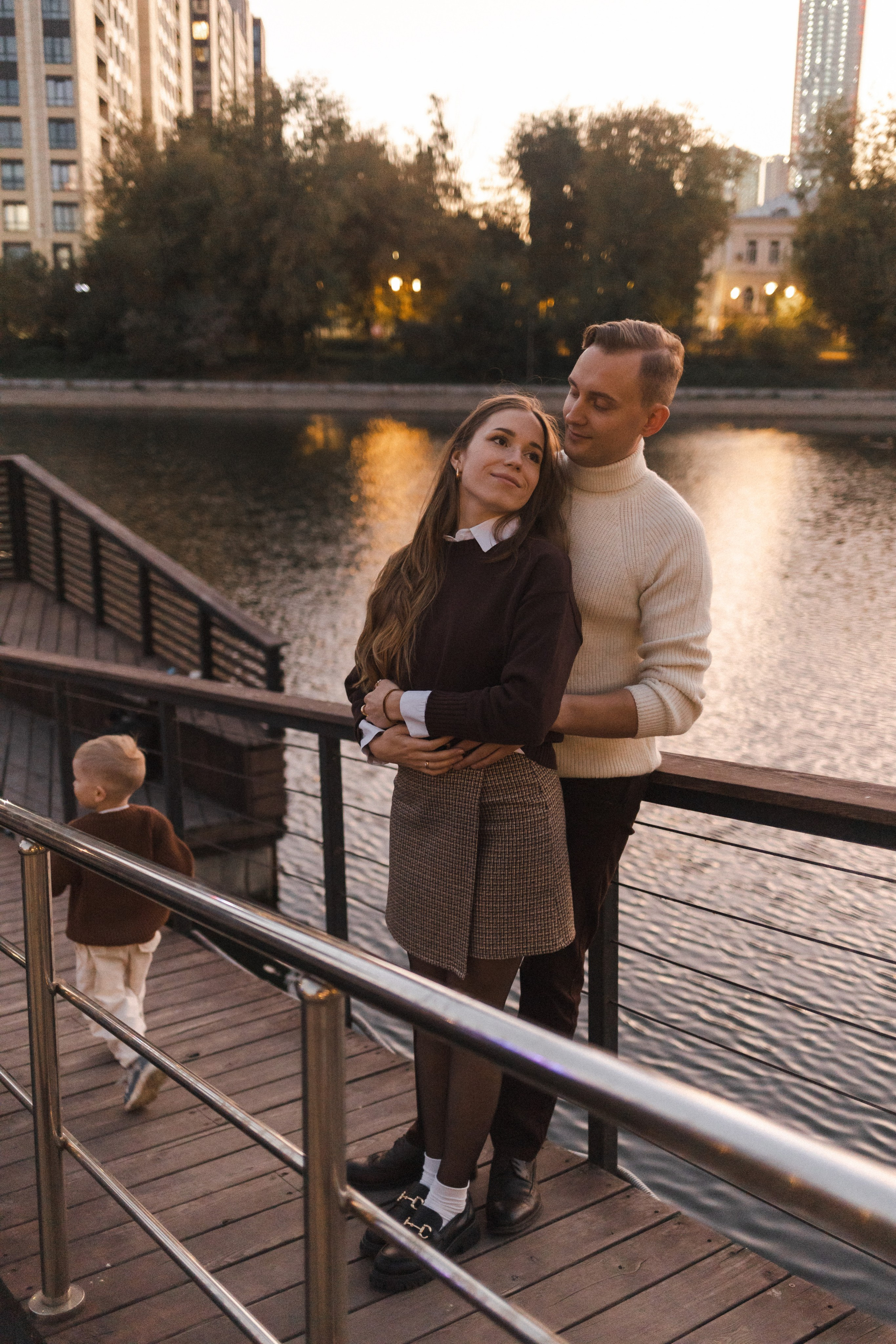 Илья, Марина и Максим. Семейный фотограф в Москве