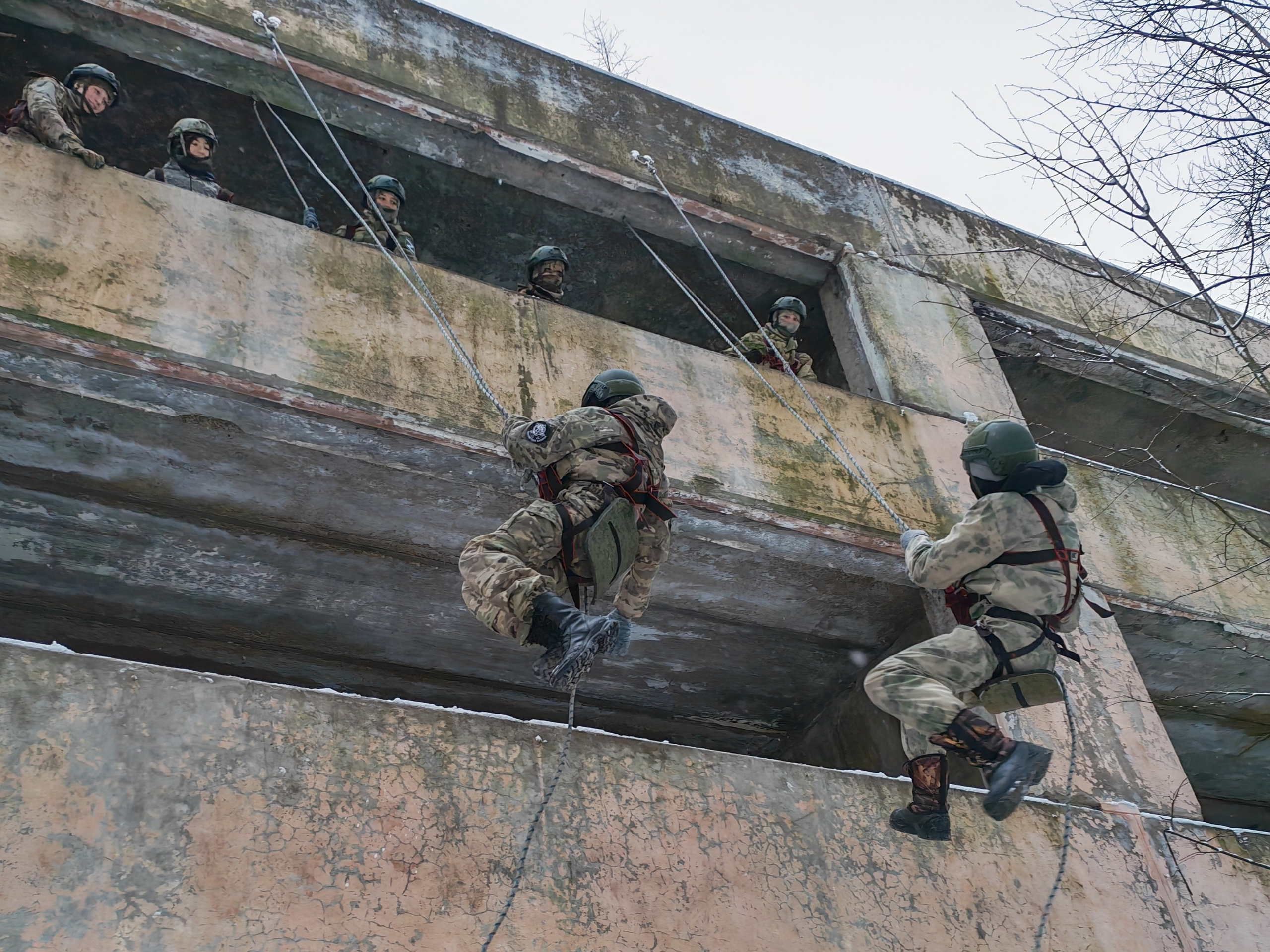 Высотно-штурмовая подготовка. Военно-тактический клуб «Барс»