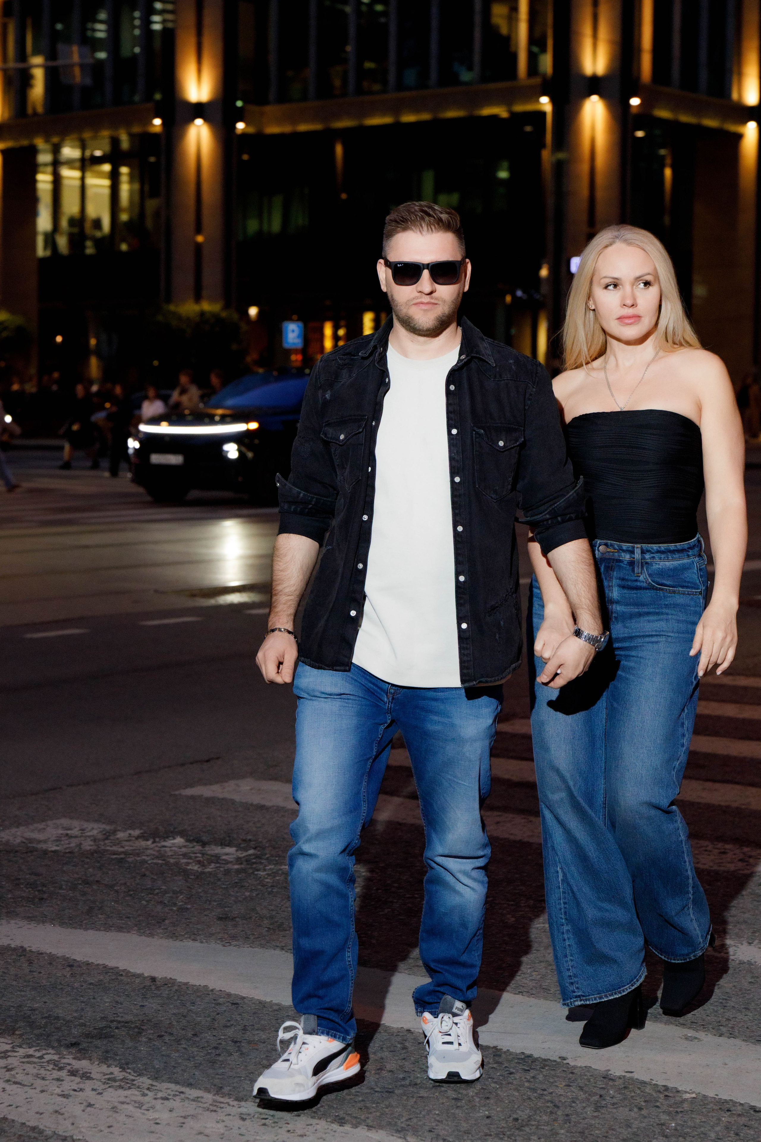 Вечерняя Москва. Сергей и Евгения. Свадебный фотограф. Москва и Московская Область