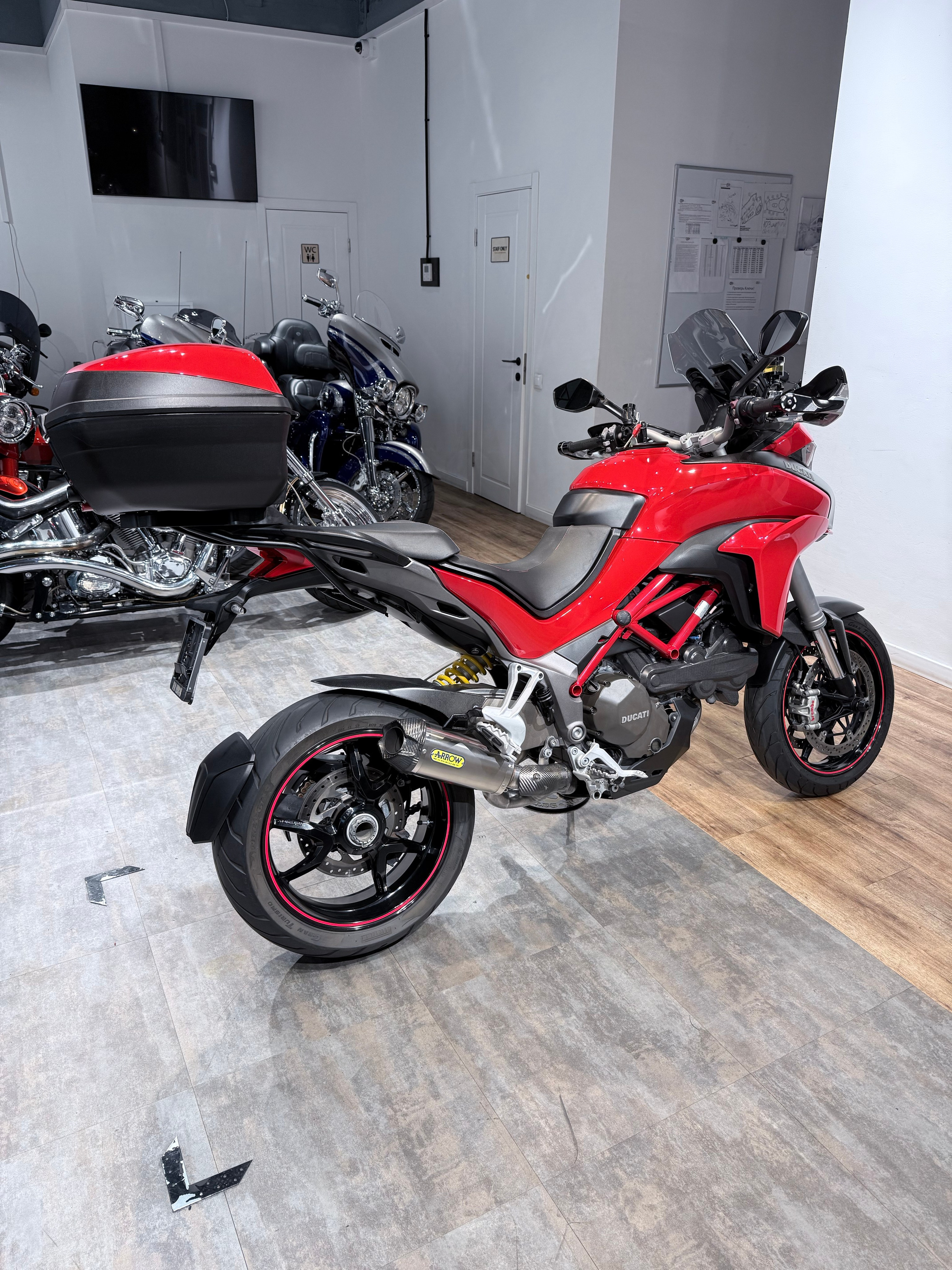 Ducati Multistrada 1200S Carbon. Hello Davidson, Москва. Только хорошие мотоциклы…
