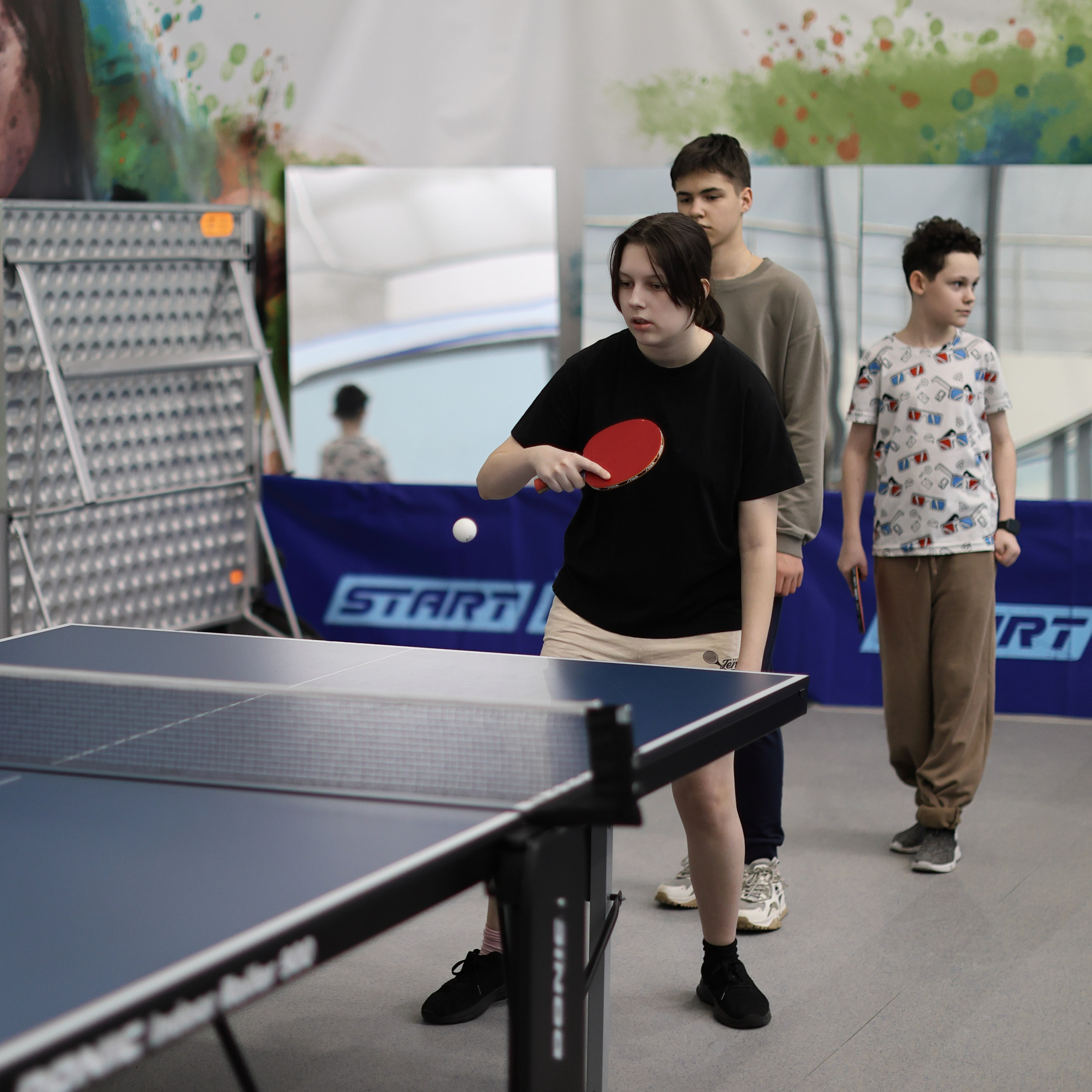 Тренировка по настольному теннису. Фотограф в Москве и Подмосковье, Николай Сорокин