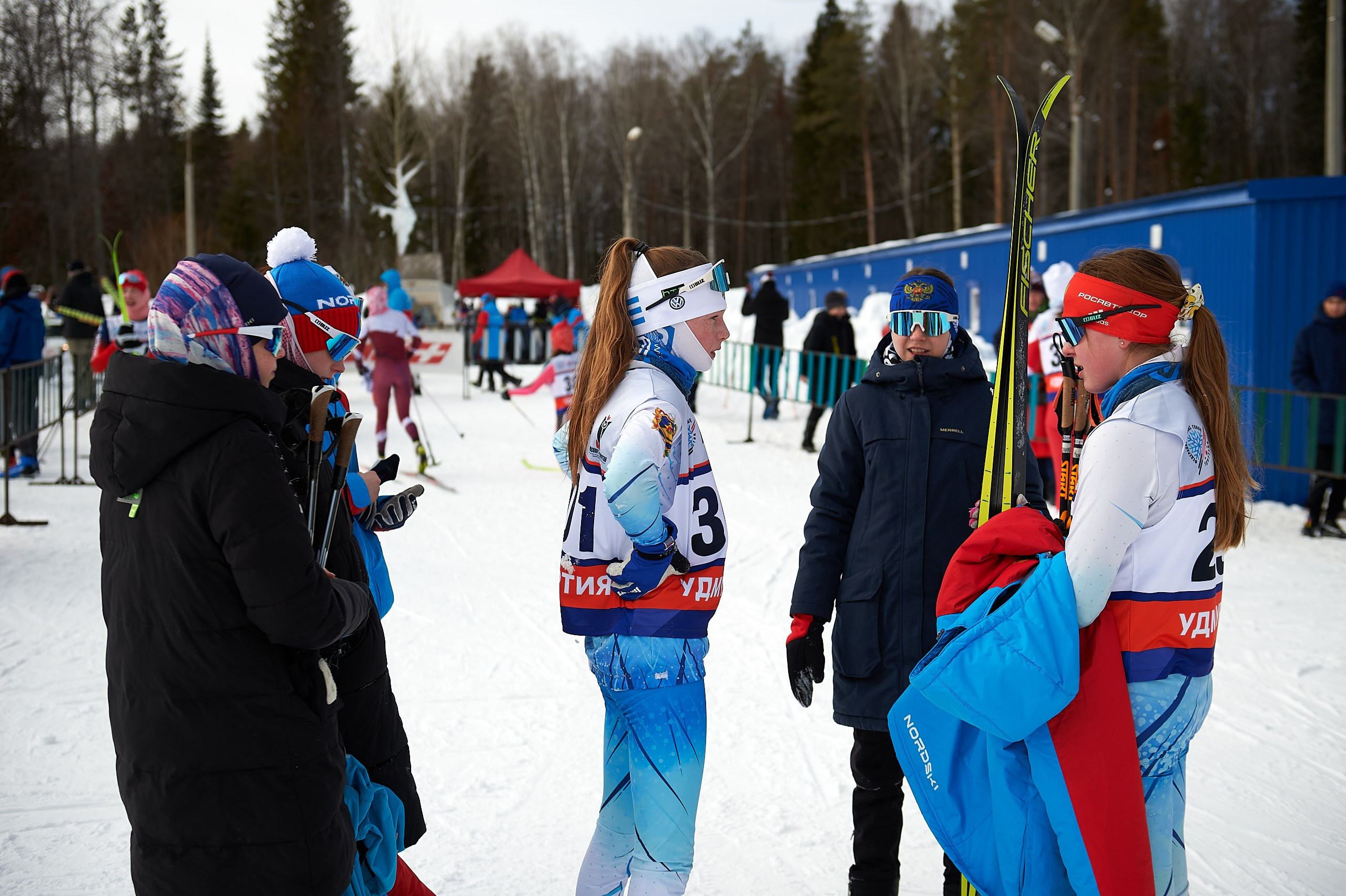Всероссийские соревнования по лыжным гонкам «Пионерская правда». Ижевс. Спортивный репортажный фотограф в Ижевске Сергей Мерзляков