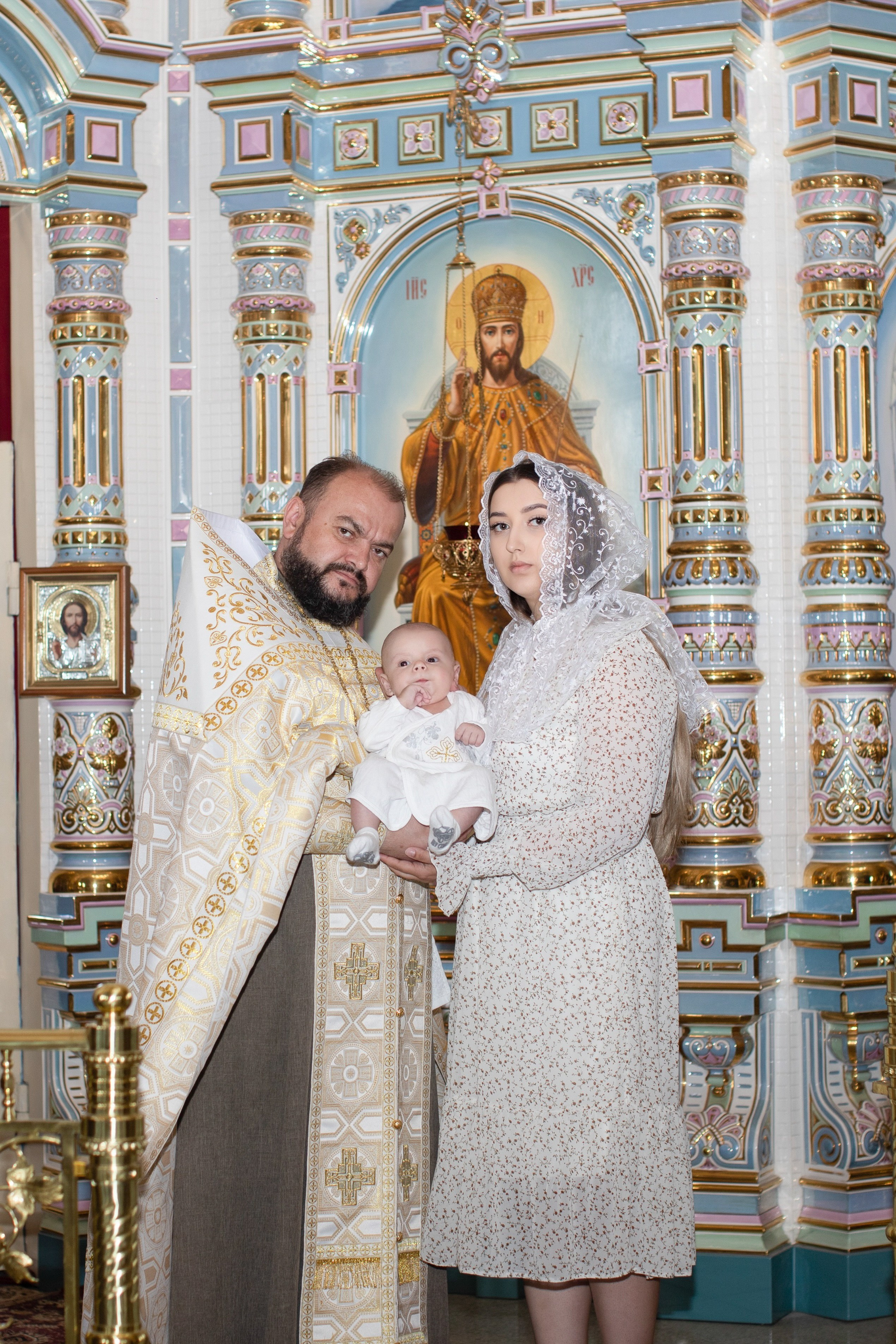 Таинство Крещения. Фотограф Лиана Артемова в Пензе
