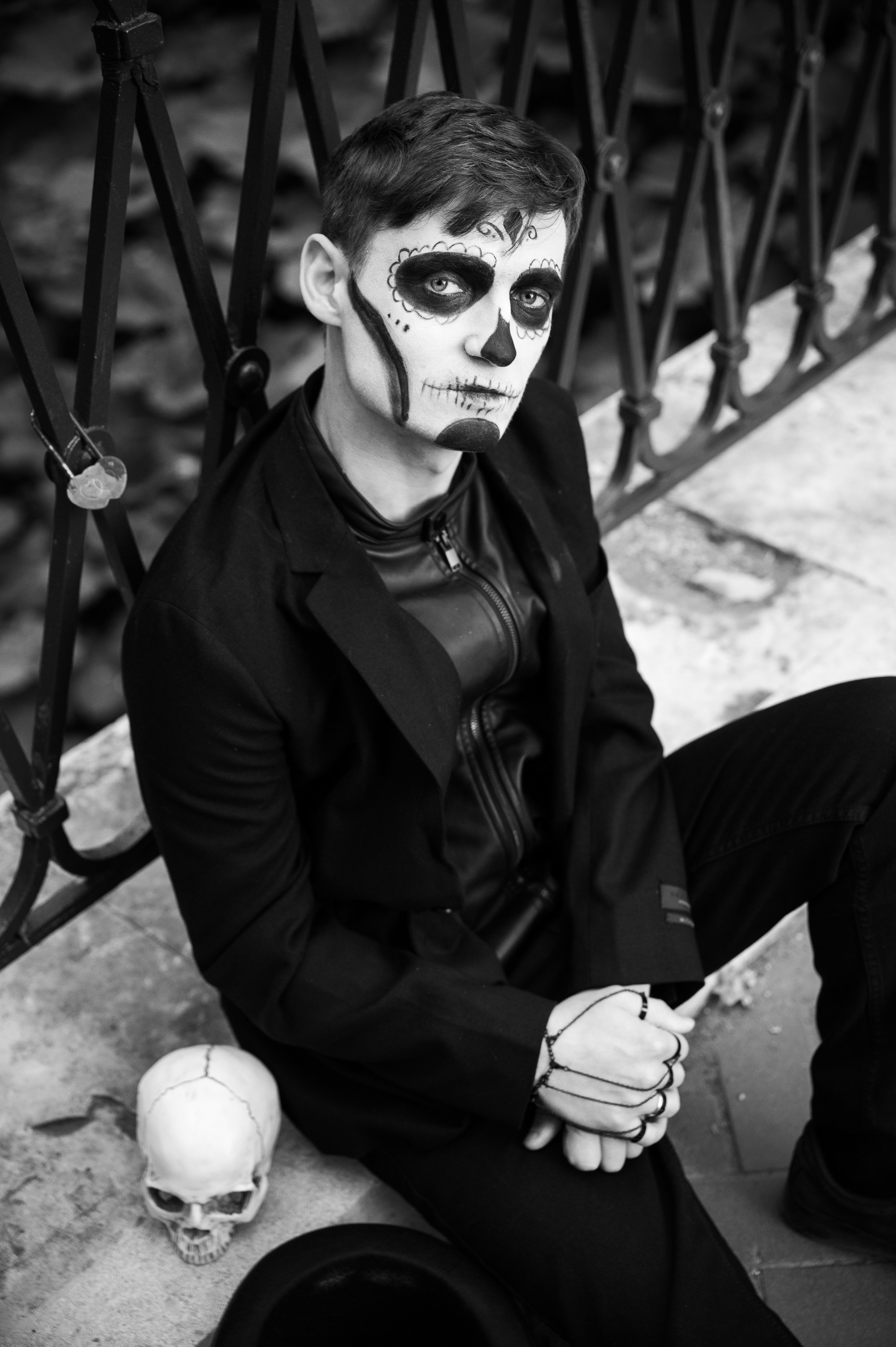 Halloween (Roman and Natalia). Photographer in Moscow Anna Chistiakova