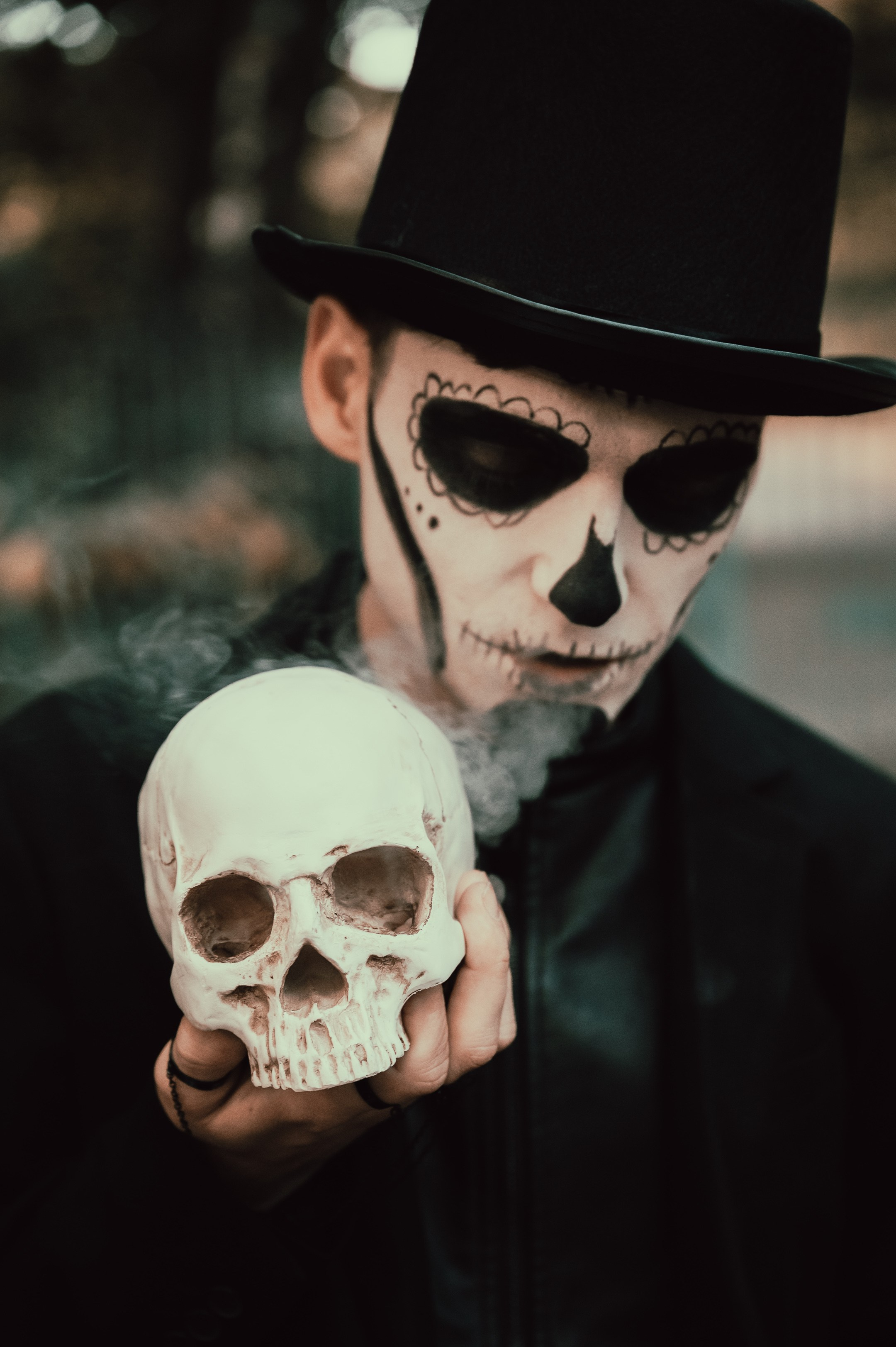 Halloween (Roman and Natalia). Photographer in Moscow Anna Chistiakova