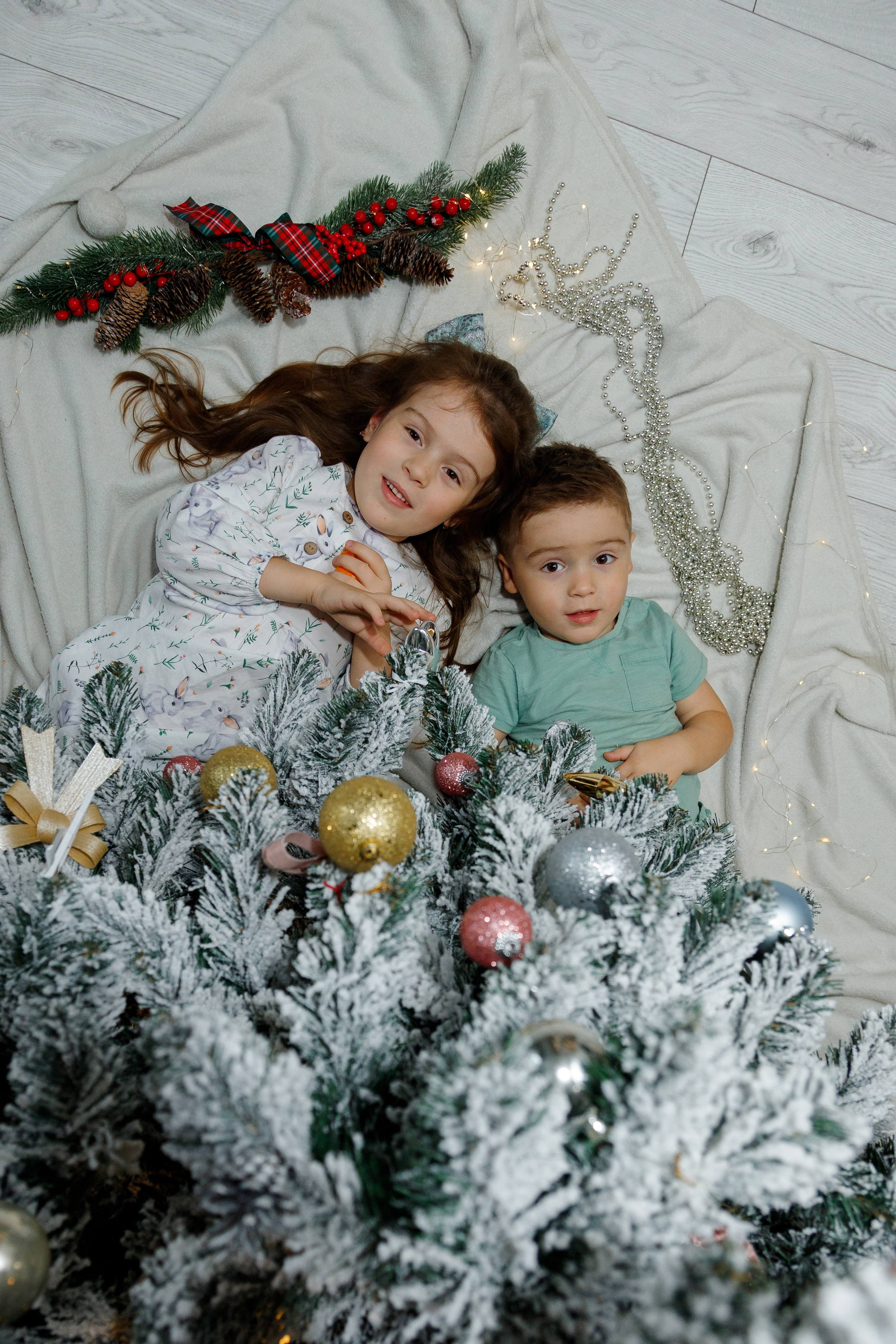 Предновогодняя домашняя фотосессия. Фотограф Александра Сыщенко