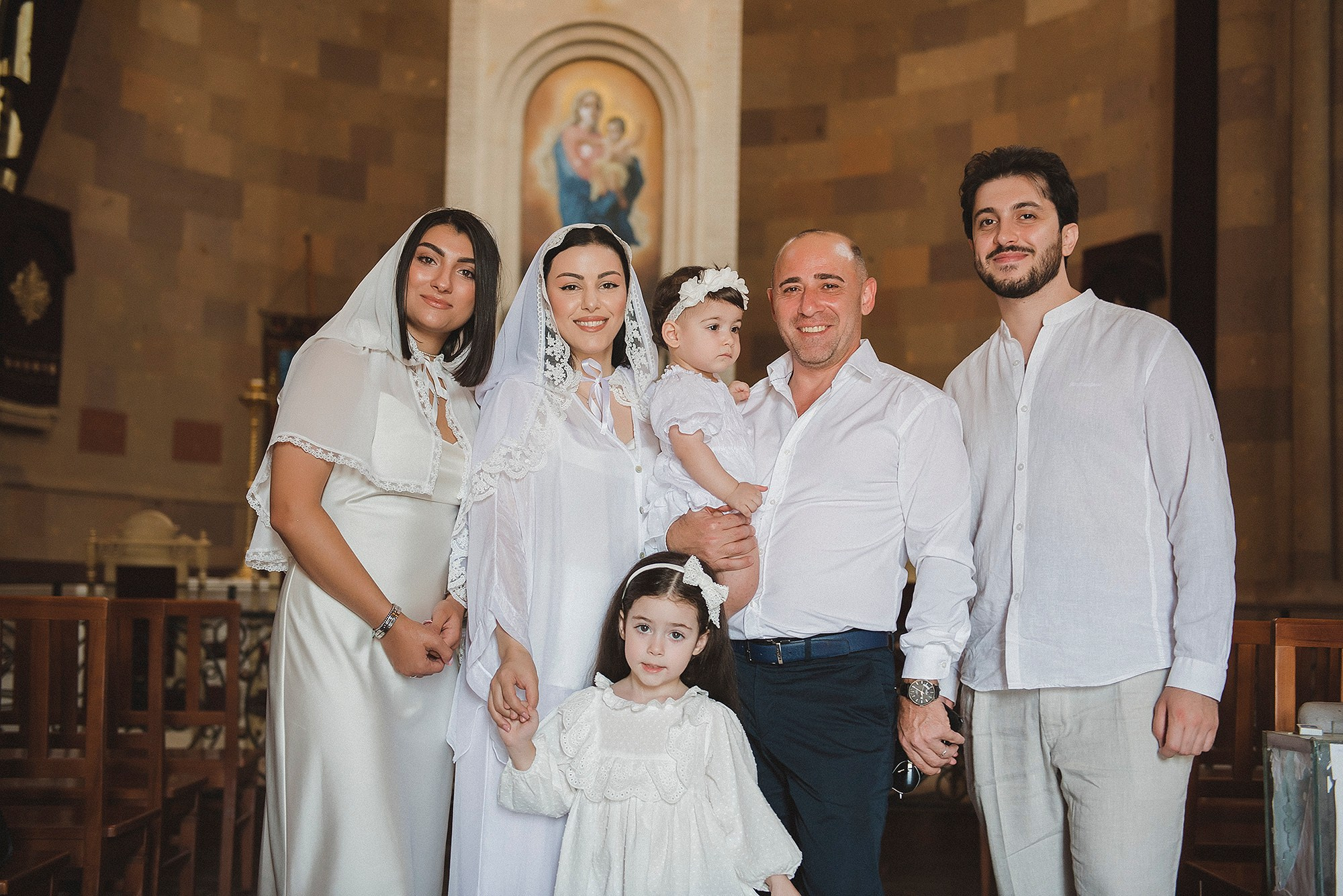 Крещение Евы и Мари. Фотограф Ростов-на-Дону Белла Керимова