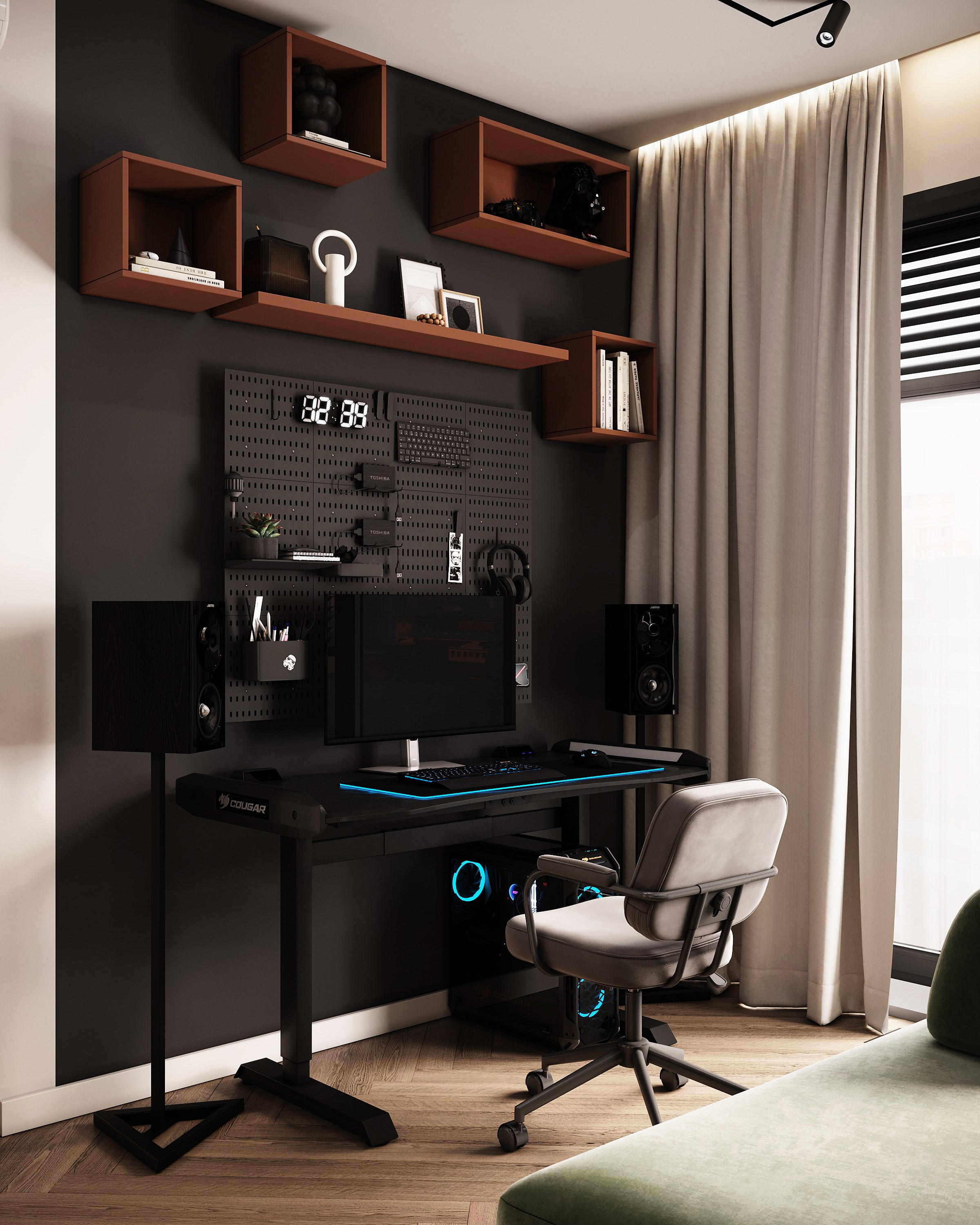 ЖК «CityBay» 40 м². Мария Воропаева | Дизайн интерьера под ключ Москва и МО