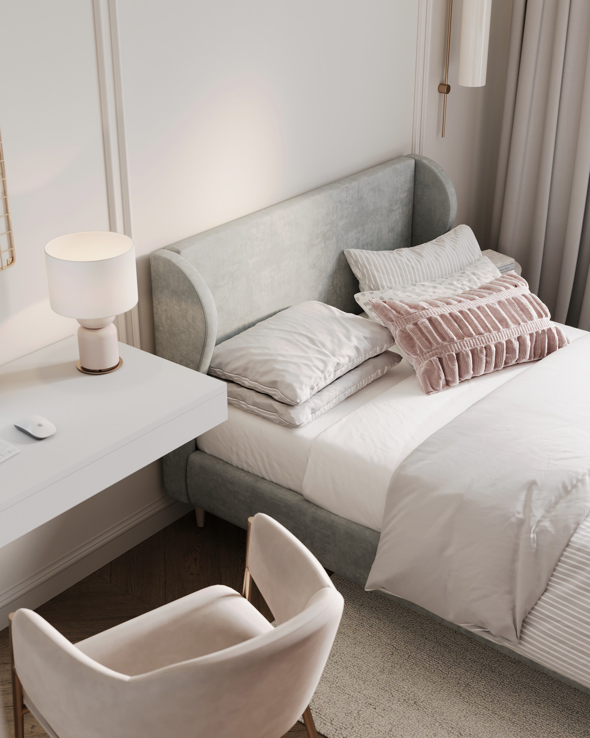 Color Classic. Дизайн интерьера | 3D визуализация | Миланская Марина