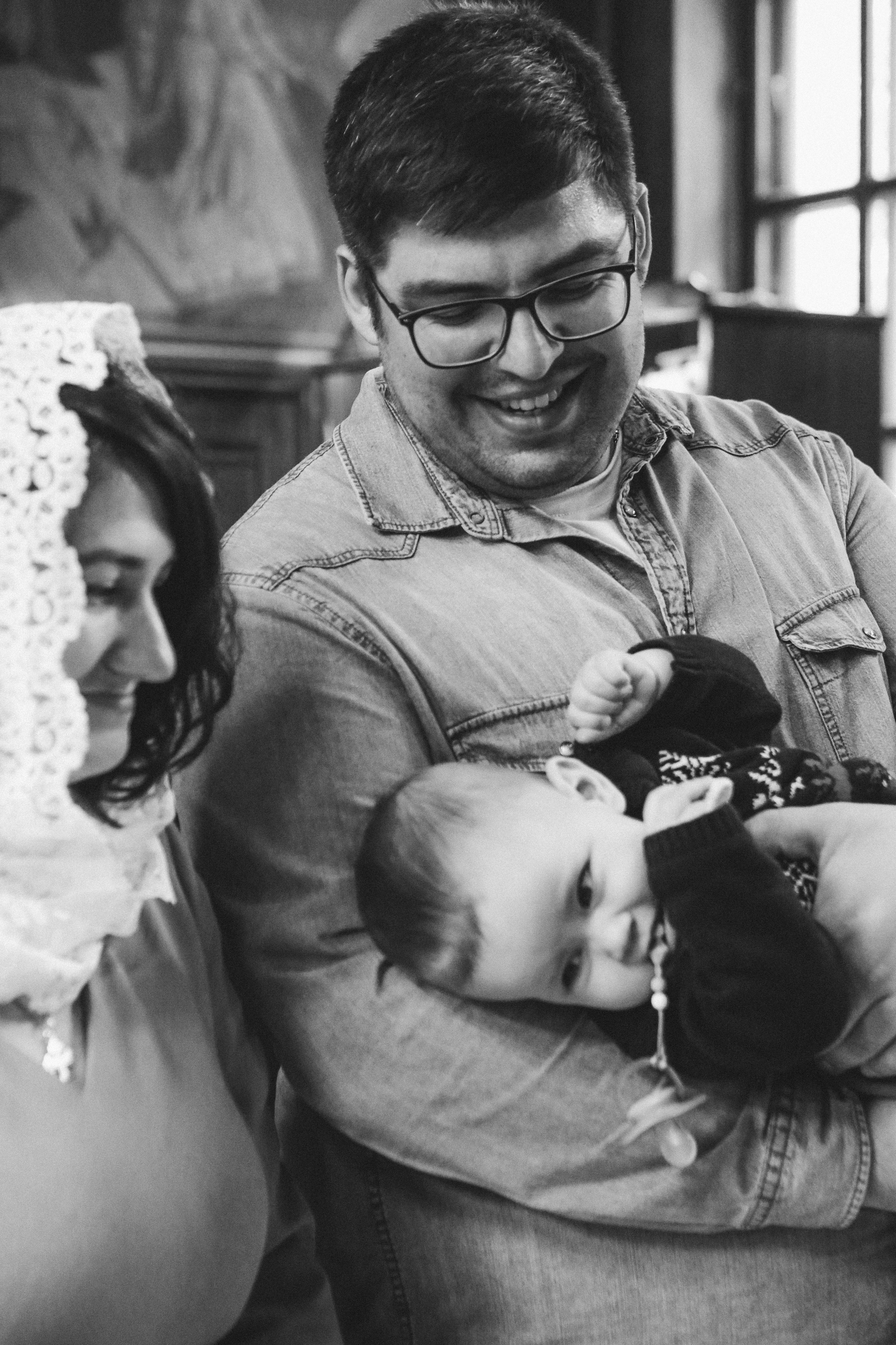 Крещение Максима. Семейный и детский фотограф в Москве Александра Мак