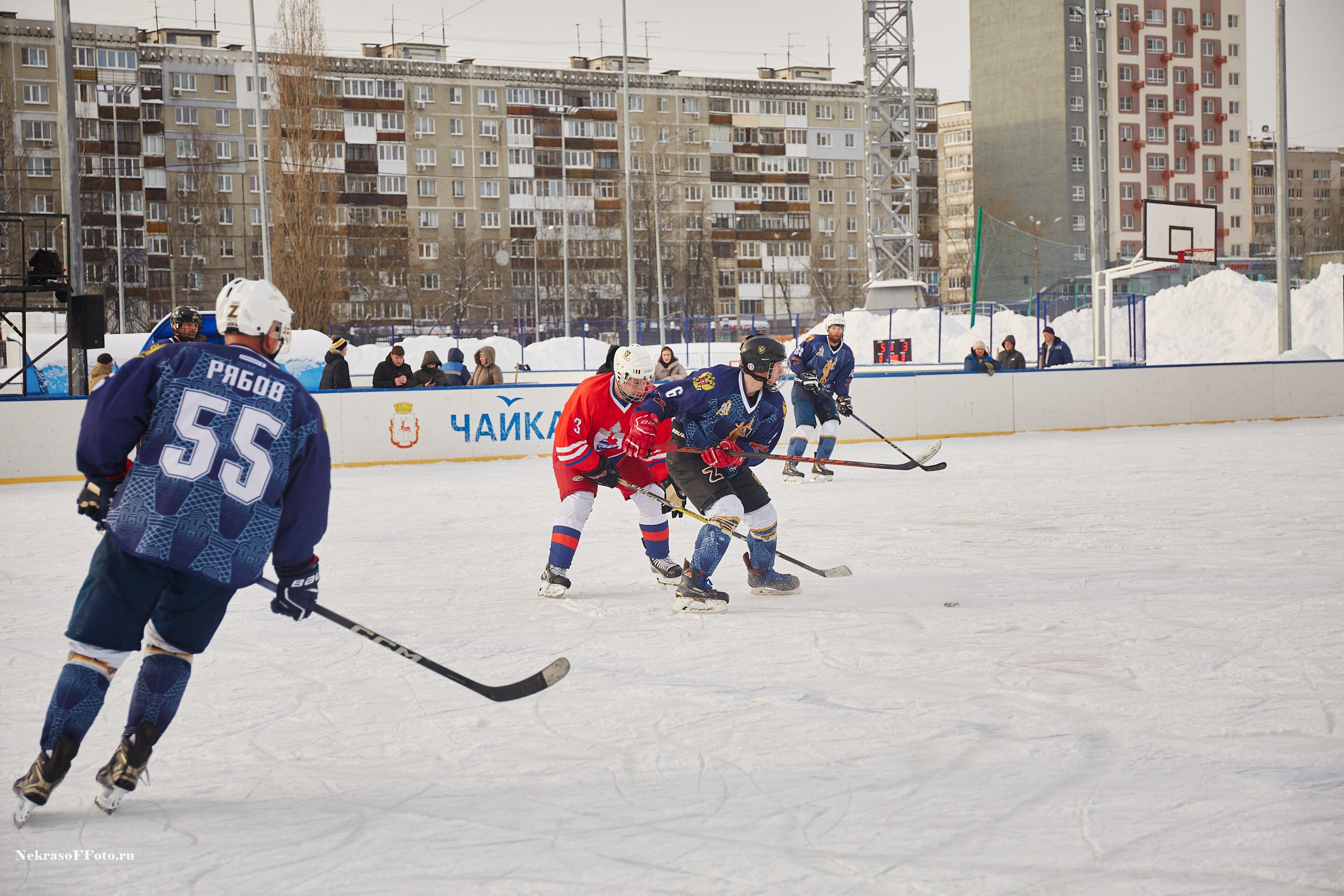 Турнир по хоккею «Русская классика» в рамках Офицерской хоккейной лиги. Спортивный фотограф Некрасов Денис