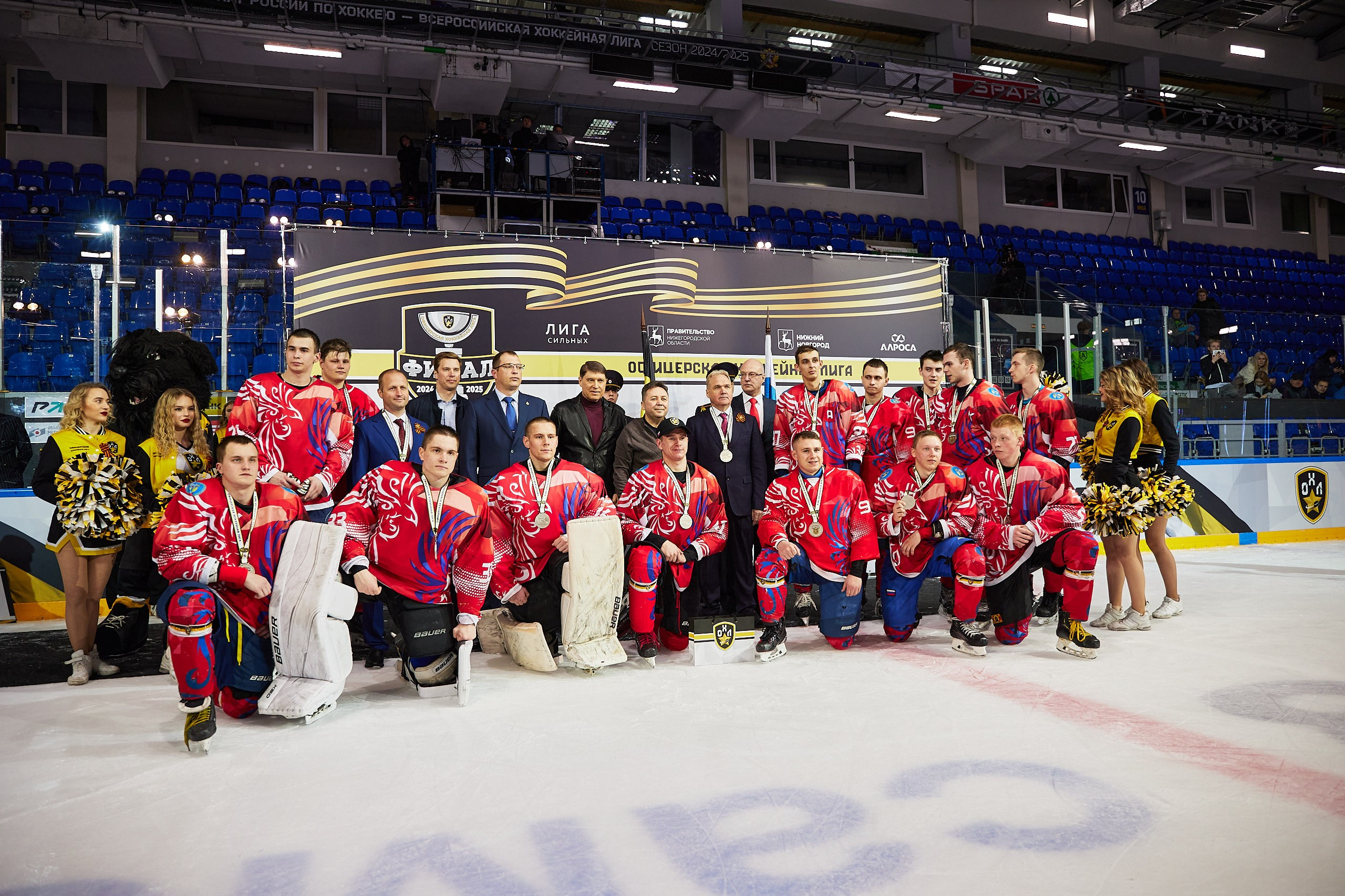 Репортаж. Офицерская хоккейная лига 2025 год. Спортивный фотограф Некрасов Денис