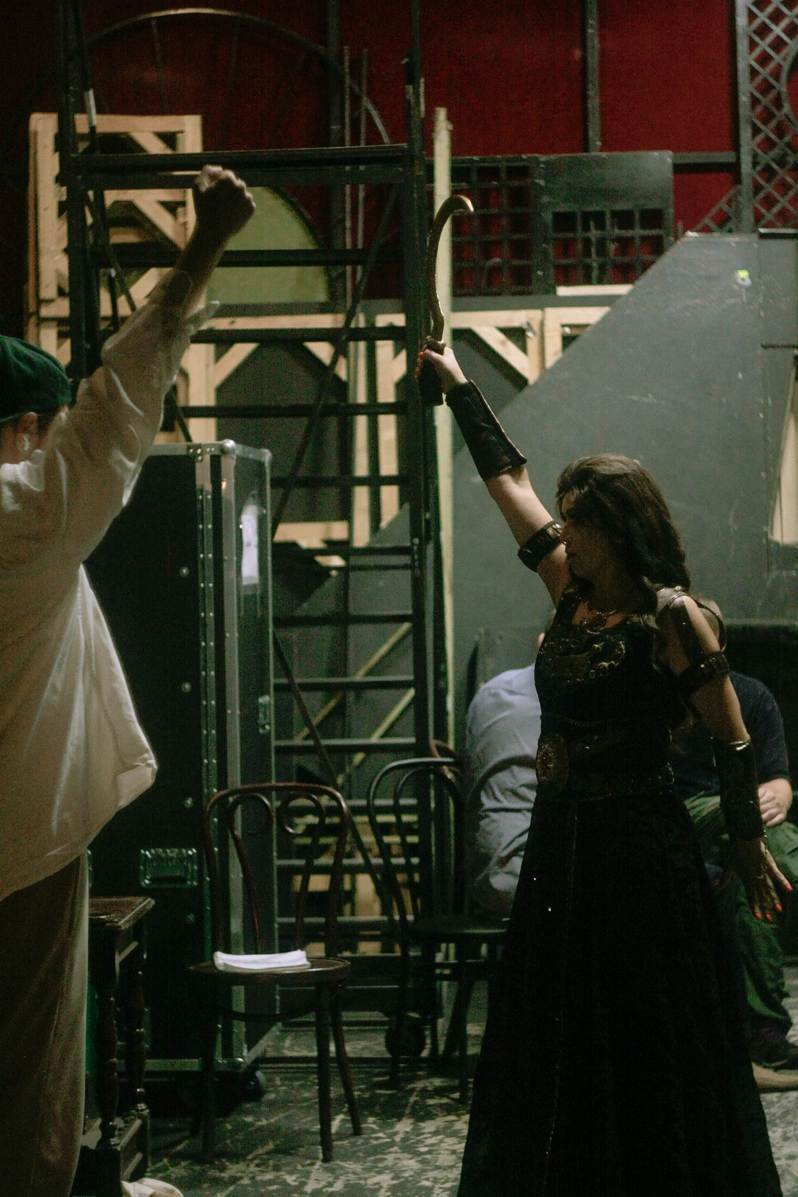 Подготовка к спектаклю, закулисье. Дарья Баруткина фотограф в Санкт-Петербурге