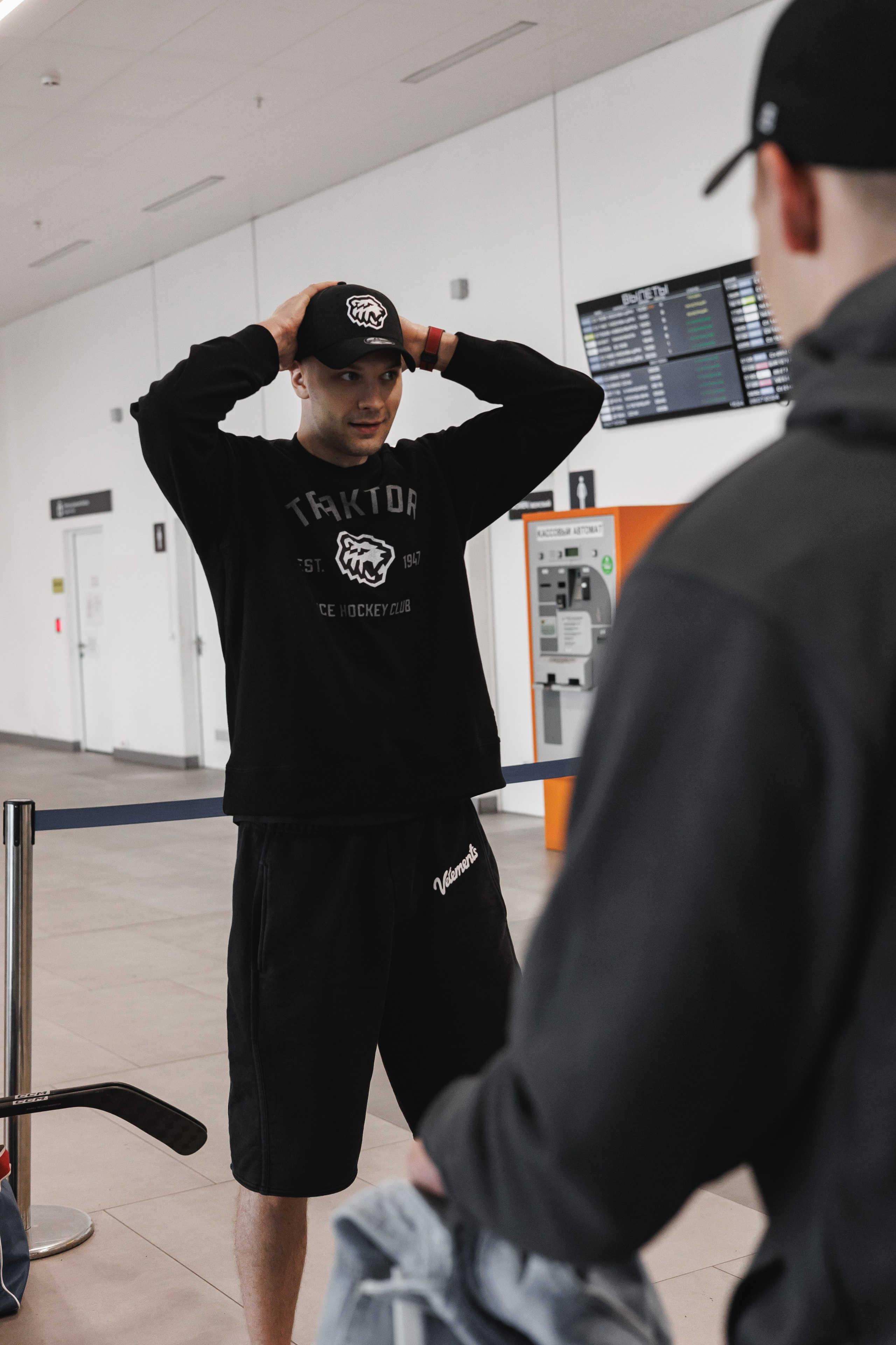 ХК Трактор. Встреча Александра Кадейкина и Андрея Светлакова