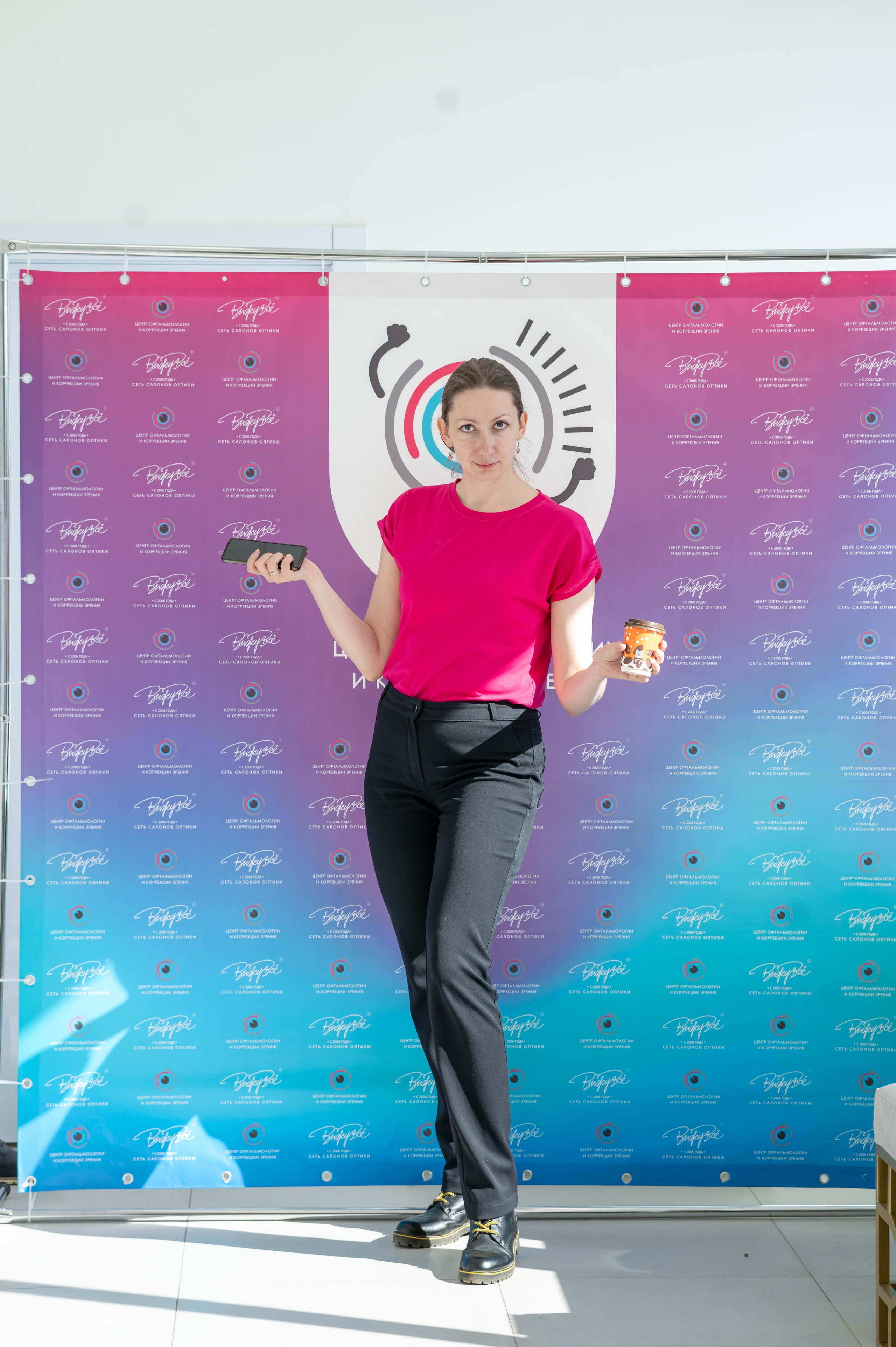 Съёмка открытия оптики