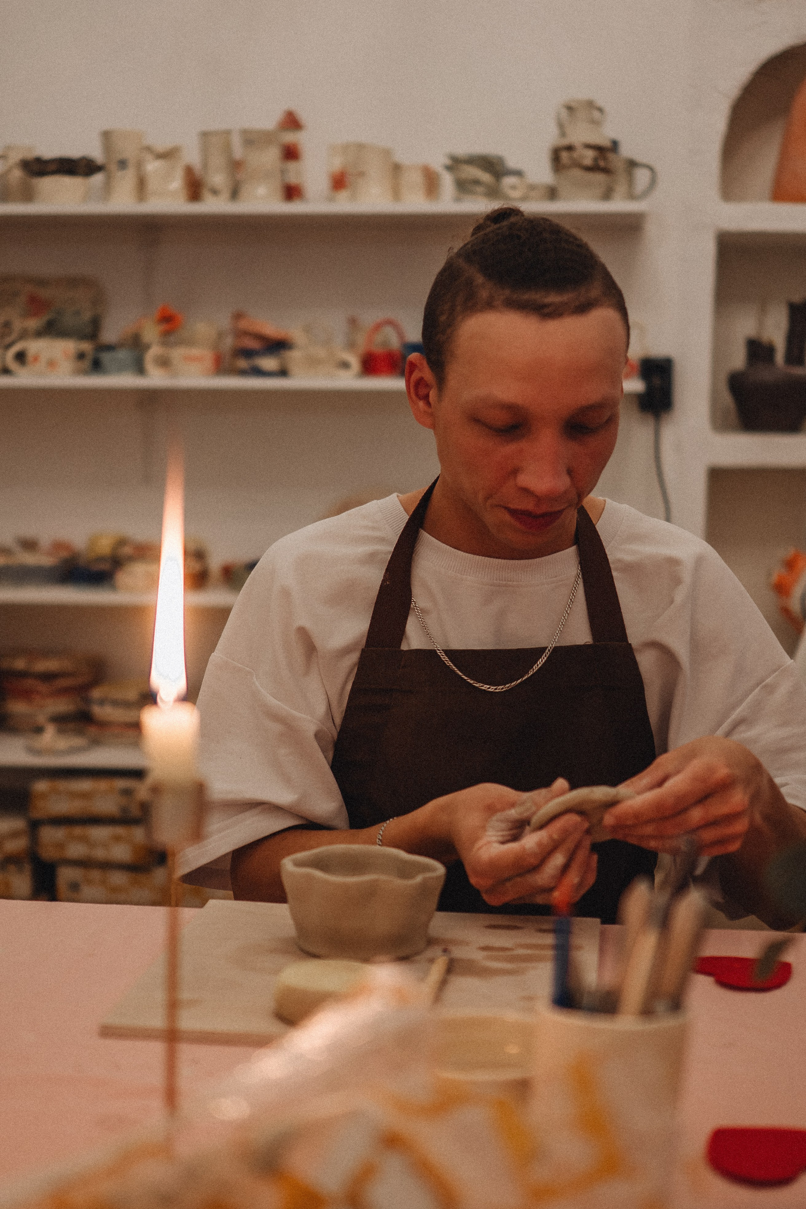 СВИДАНИЕ В ГОНЧАРНОЙ МАСТЕРСКОЙ. Профессиональный фотограф, Санкт-Петербург — Виктория Богомолова
