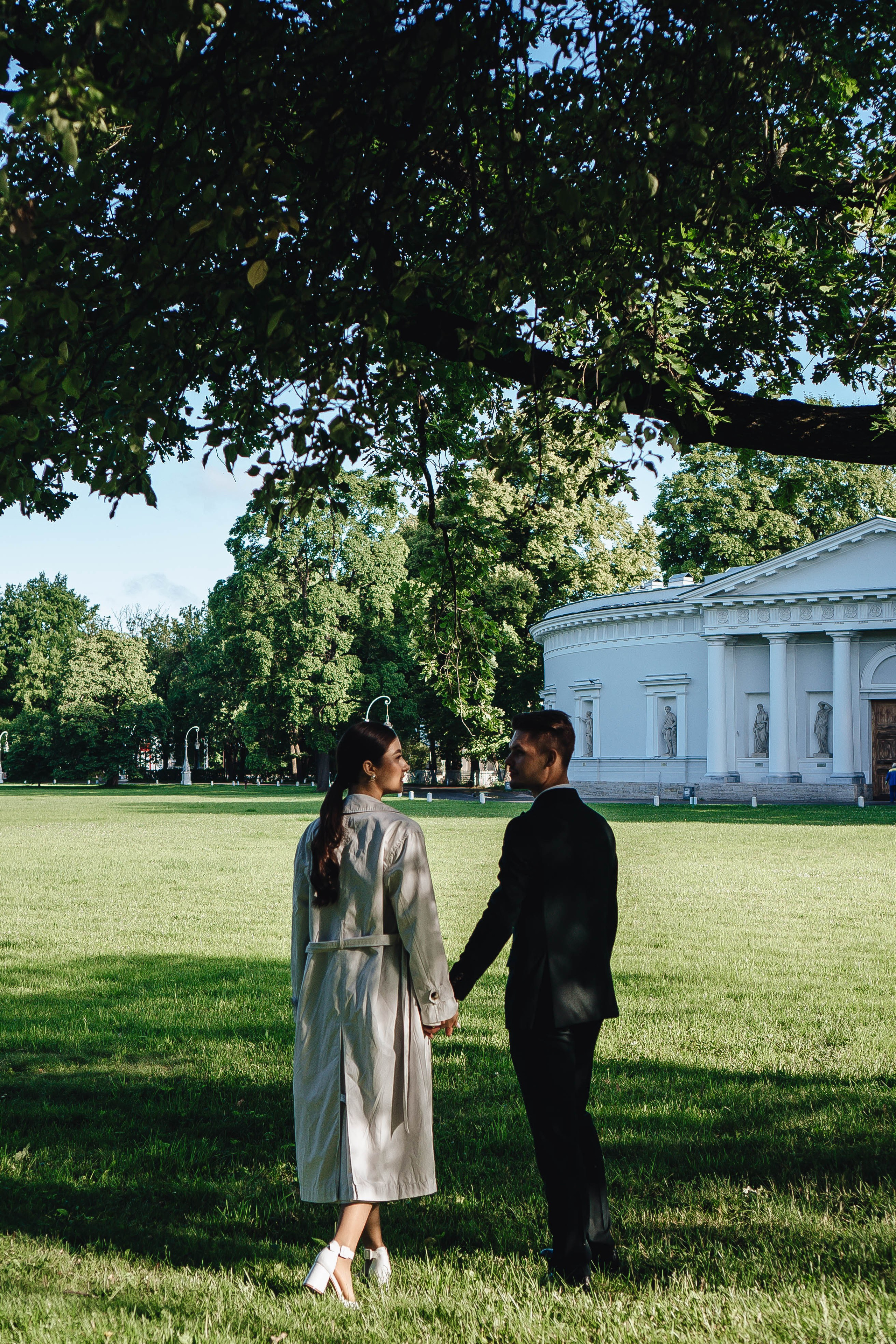 СВАДЕБНАЯ СЬЕМКА НА РАССВЕТЕ НА ЕЛАГИНОМ ОСТОРОВЕ. Профессиональный фотограф, Санкт-Петербург — Виктория Богомолова