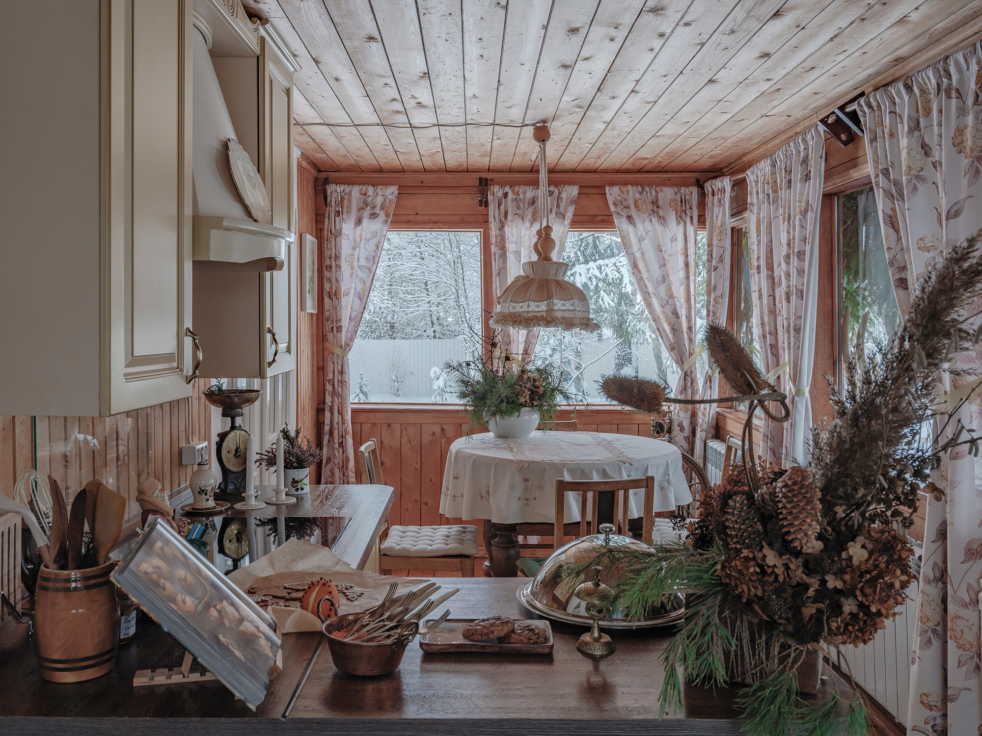 Новогодний декор. Дача. Оформление свадеб, декор свадеб Вера Маркова, Москва