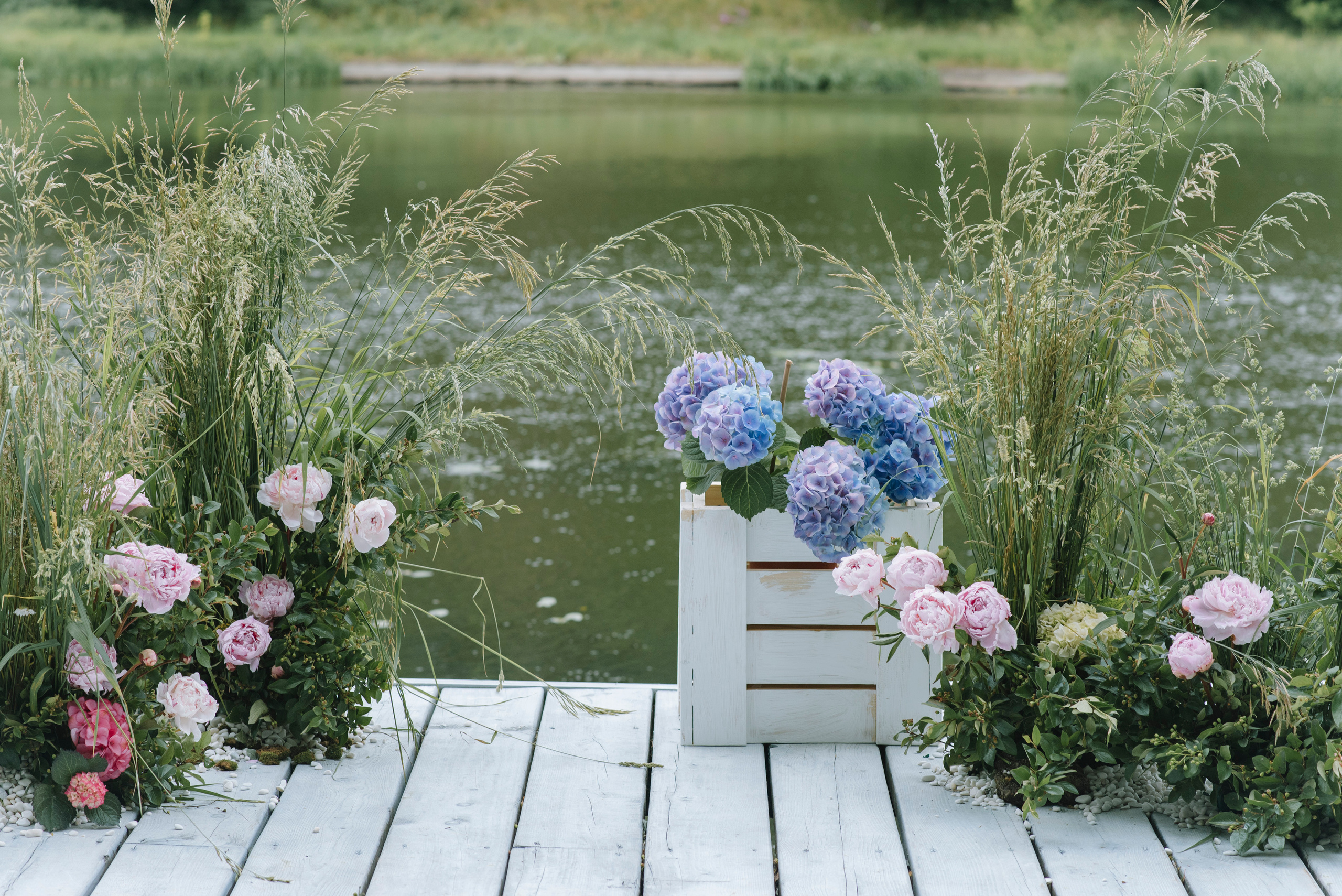 Ресторан Причал. Оформление свадеб, декор свадеб Вера Маркова, Москва