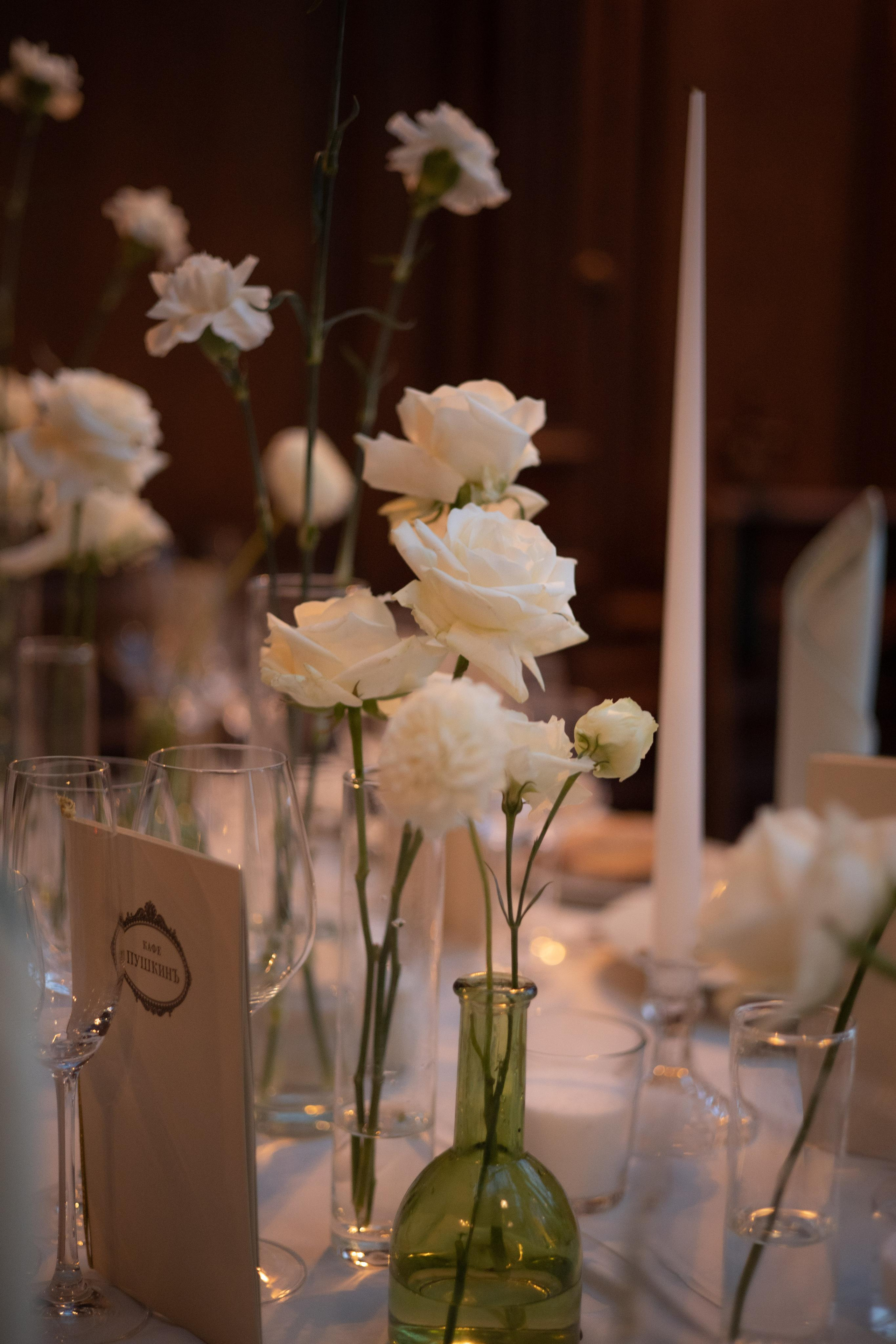 Лола & Иван. Ресторан «Пушкинъ». Оформление свадеб, декор свадеб Вера Маркова, Москва