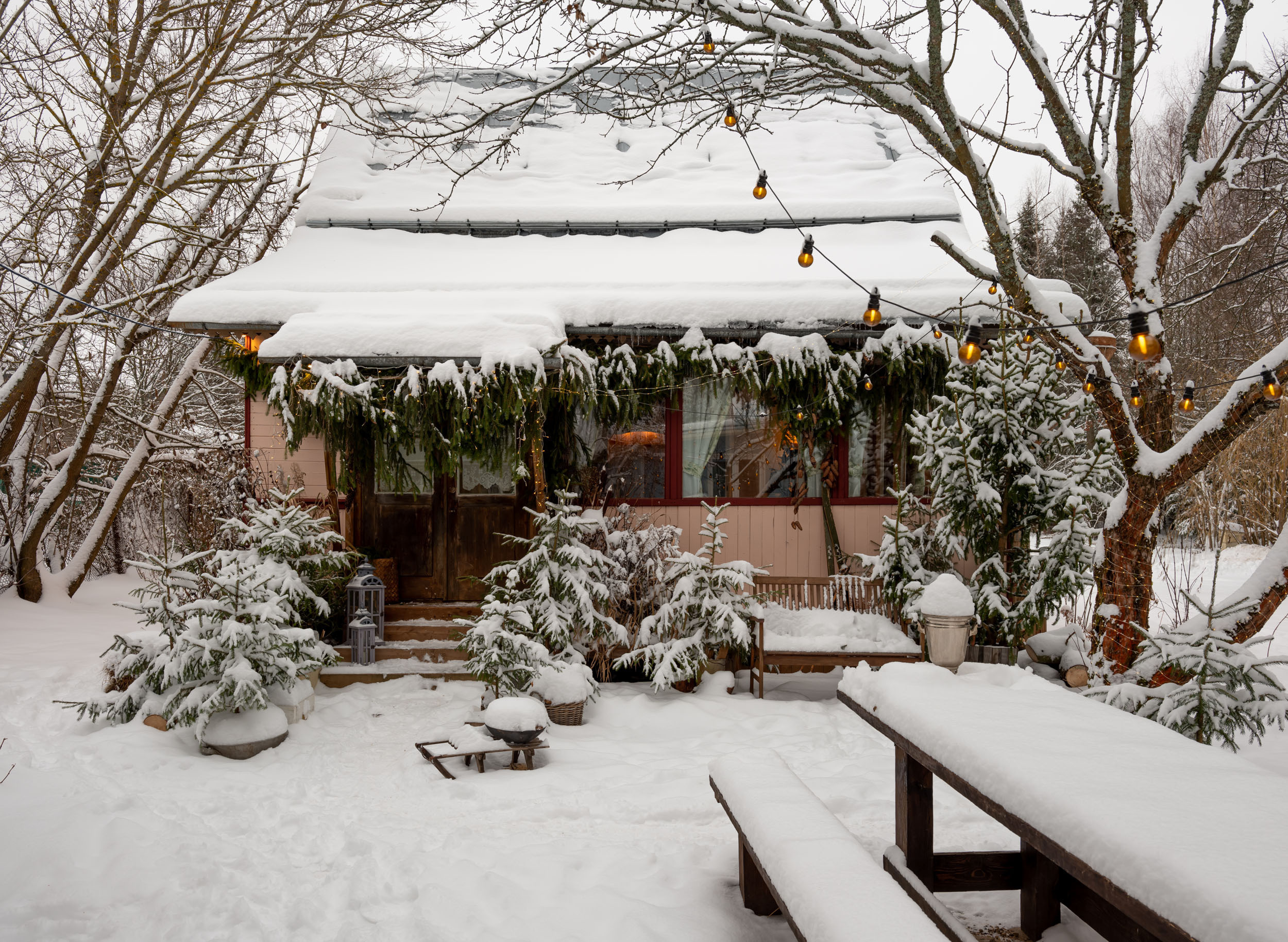 Новогодняя сказка. Дача. Оформление свадеб, декор свадеб Вера Маркова, Москва