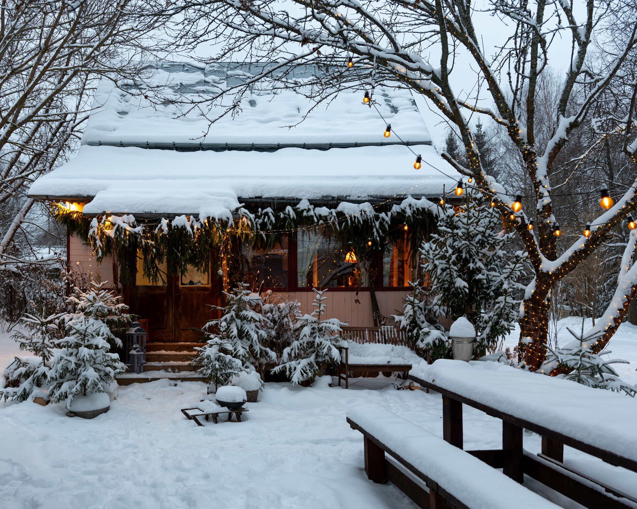 Новогодняя сказка. Дача. Оформление свадеб, декор свадеб Вера Маркова, Москва