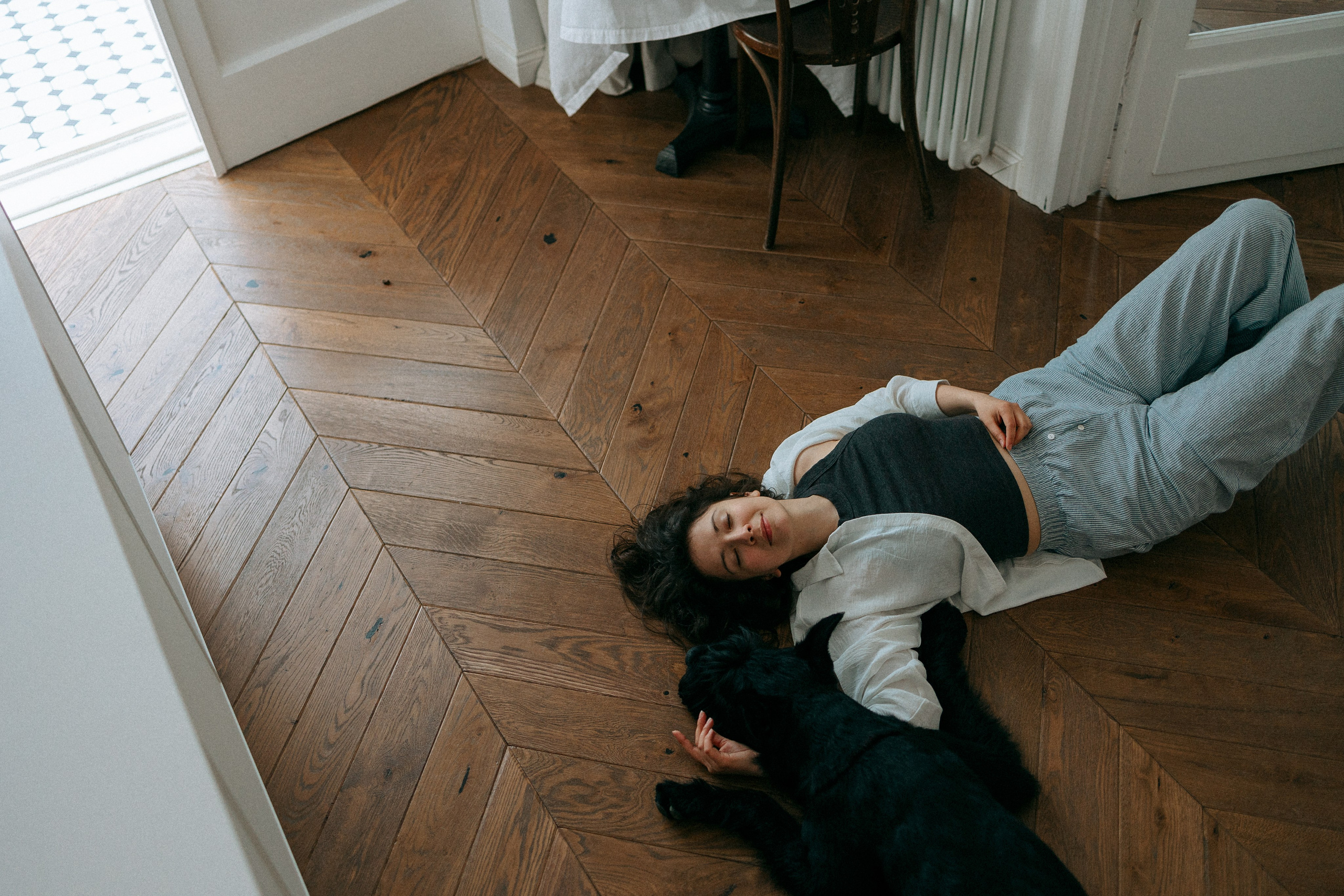 Умбра и Даша. Фотограф анималист Анастасия Пикей