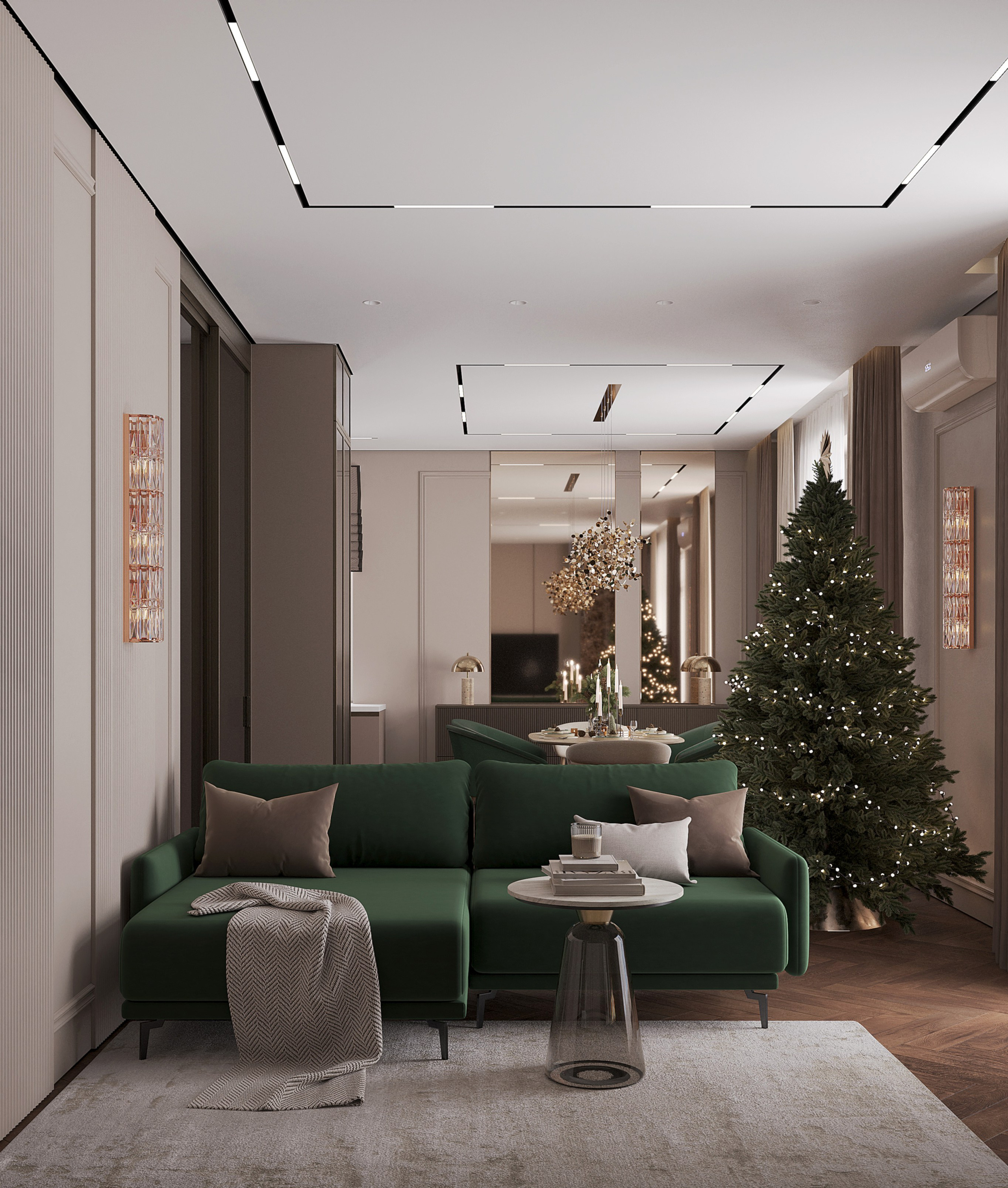 Проект Дома Казань. Студия дизайна интерьера Лактионовой Елены