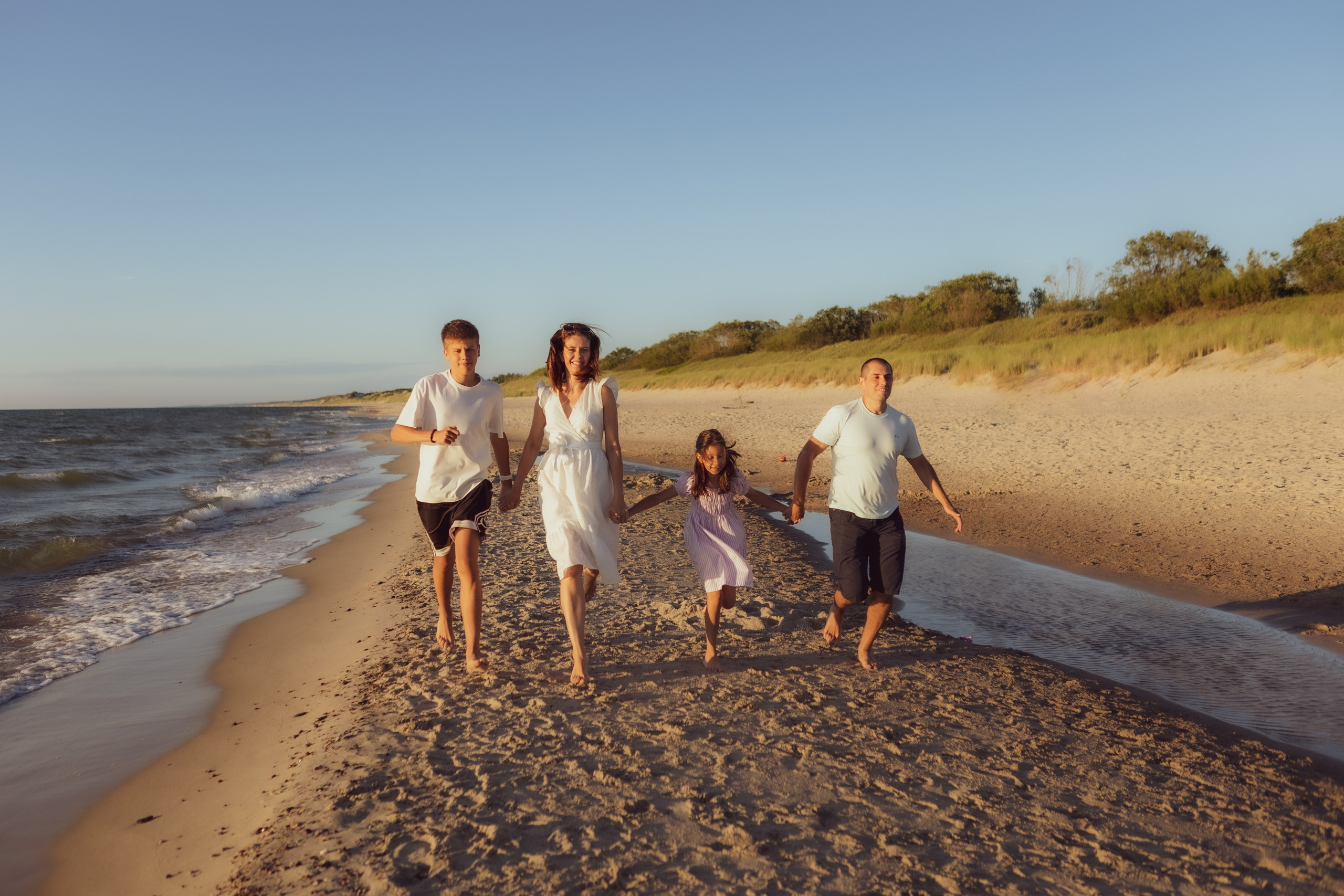 Настя, Рома, Алина и Лёша. Семейный фотограф в Калининграде Никазакова Ольга