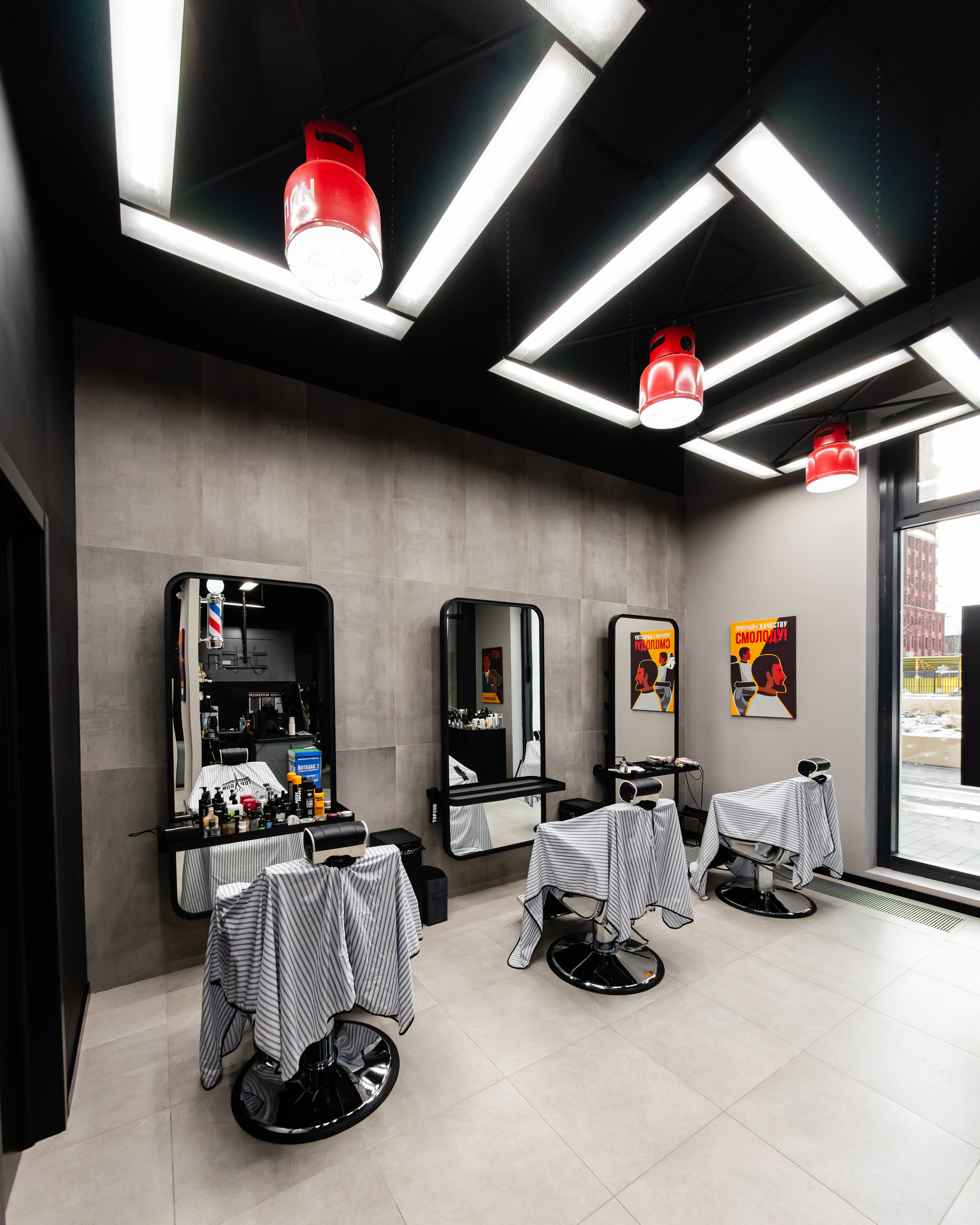 Интерьер TOPGUN. Фотограф Илья Варакин