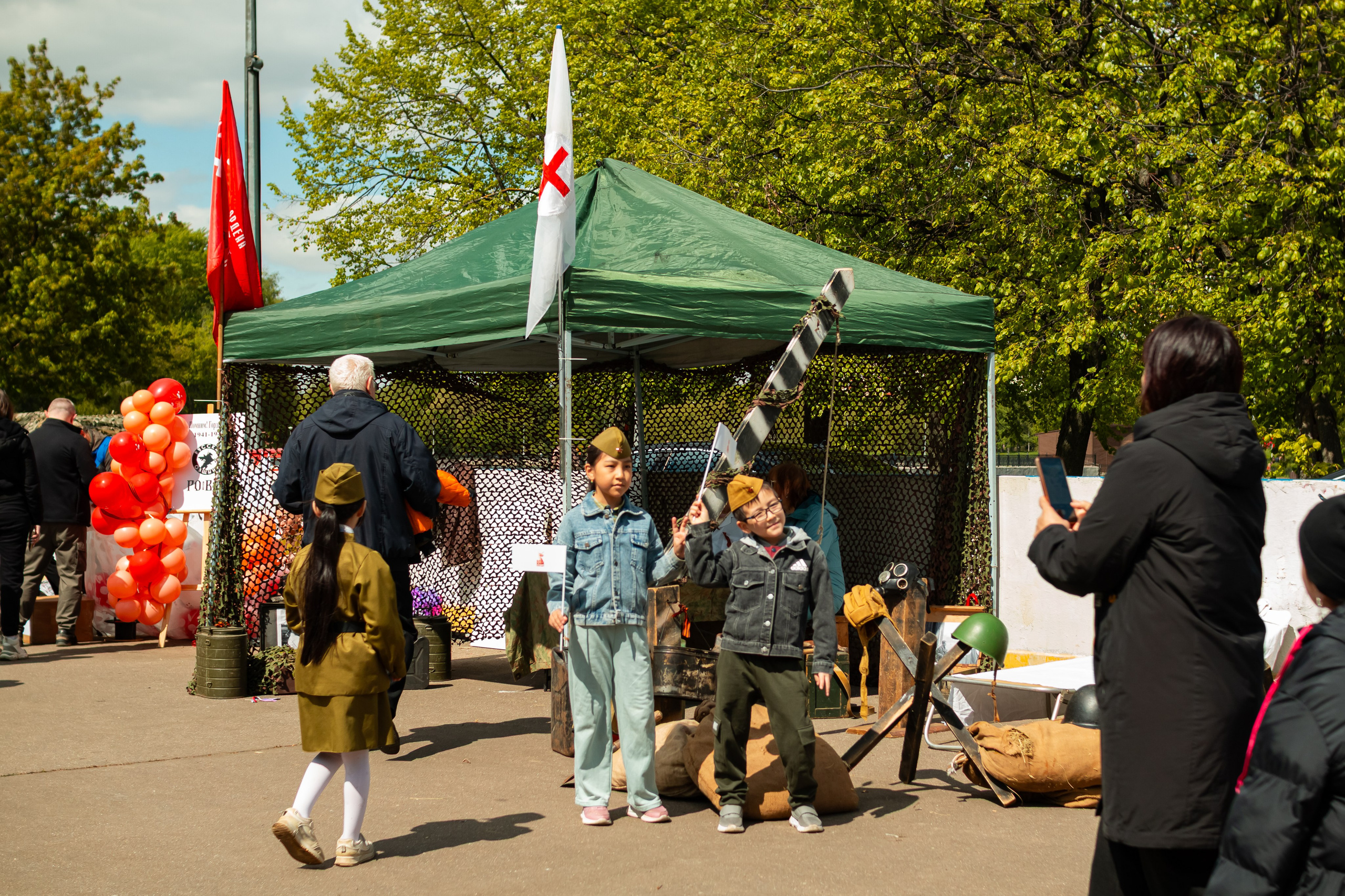 Репортаж с 9 мая 2025 года, День Победы! ВАО Москва. Фотограф Илья Варакин