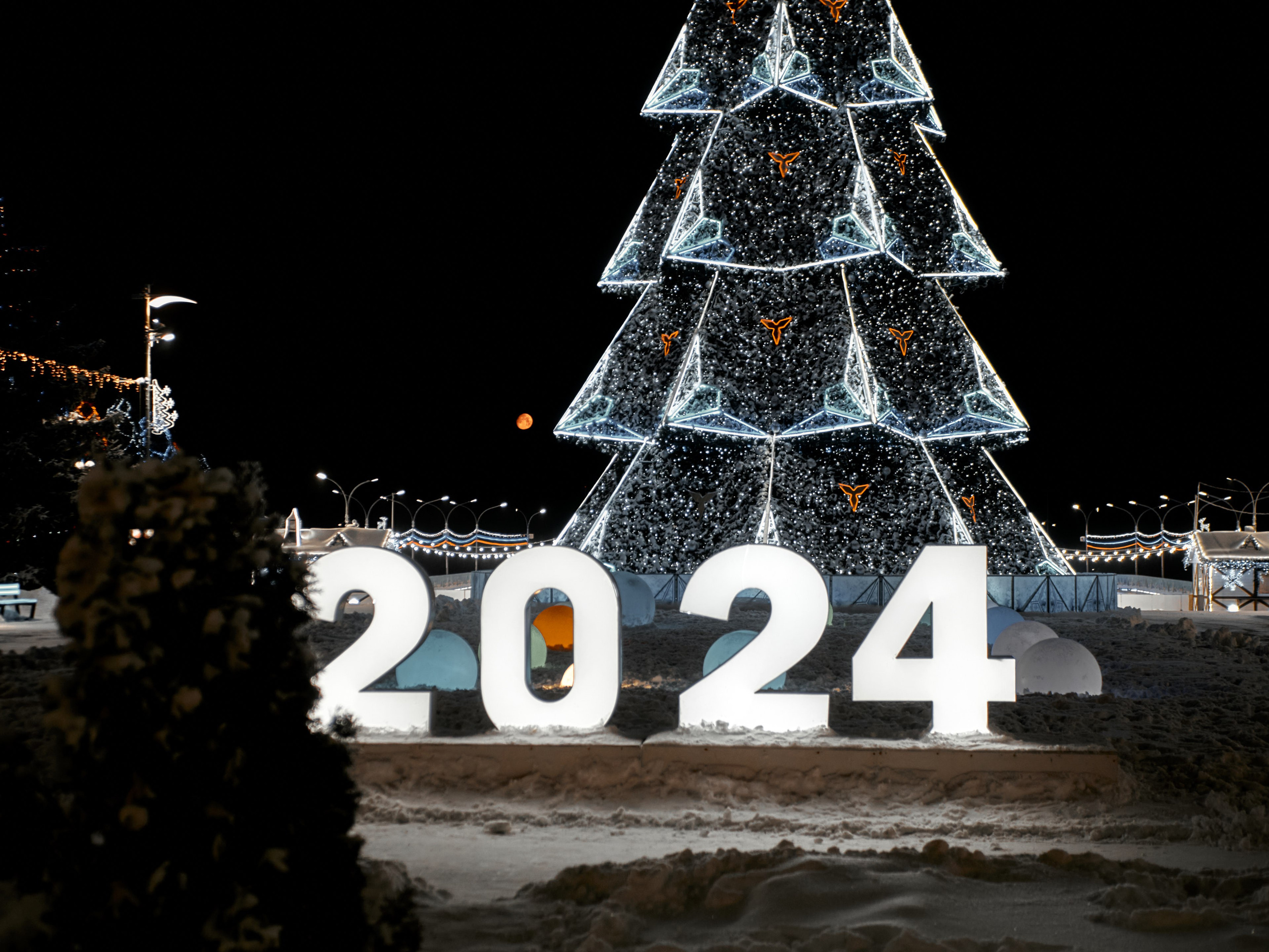 Новогодние виды Самары