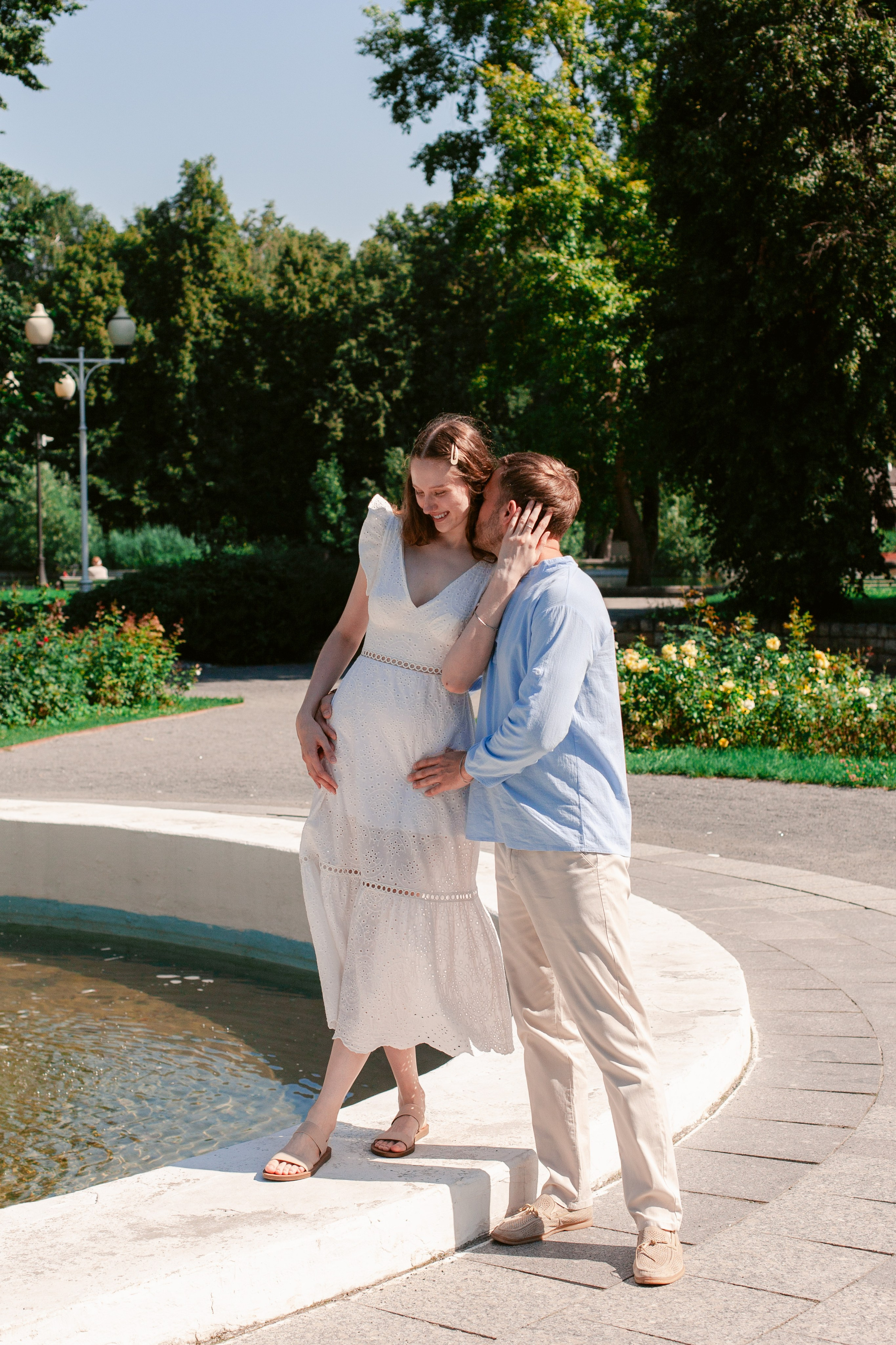 Прогулка лавстори предсвадебная в Парке Горького