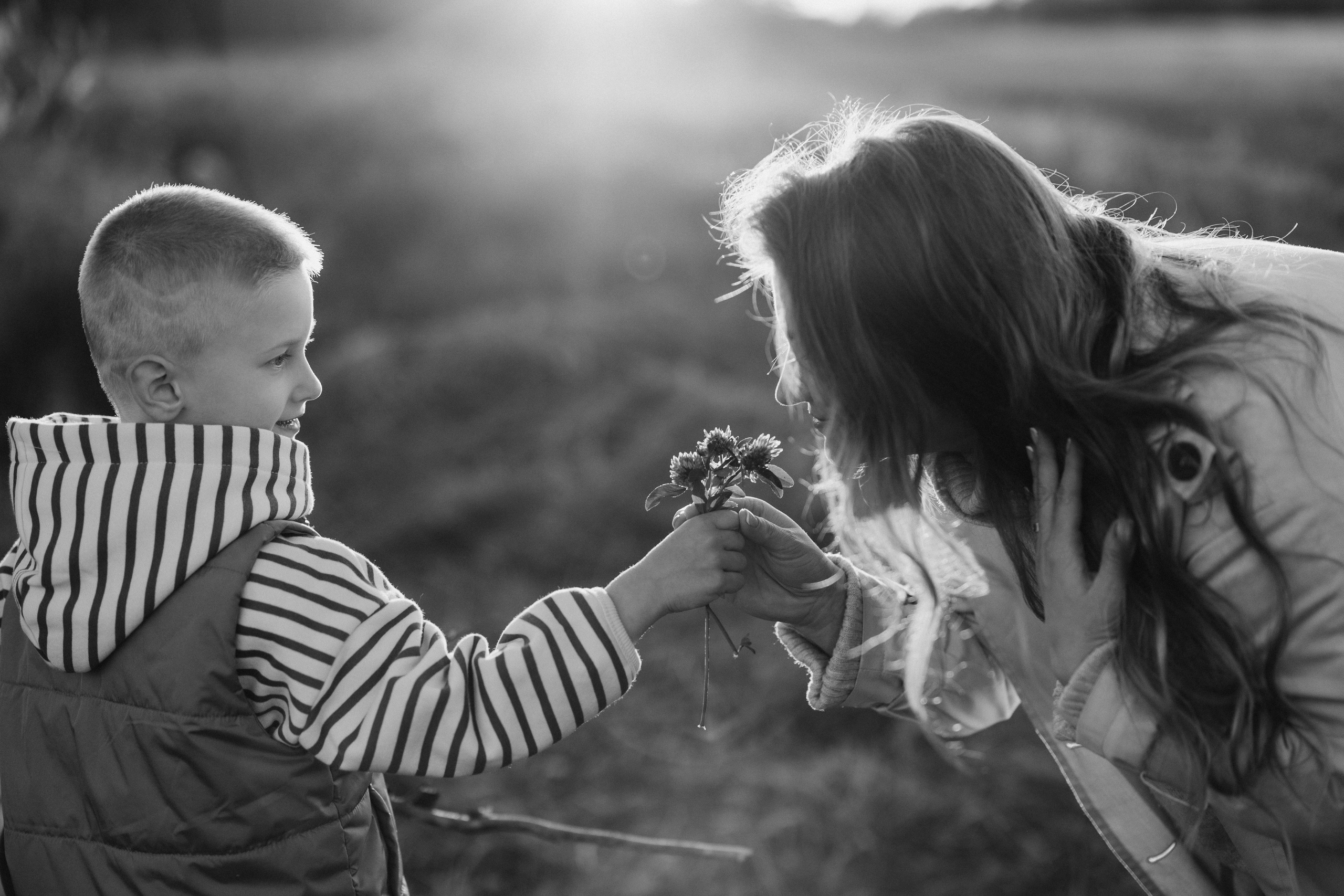 На закате. Евгения Пелипас