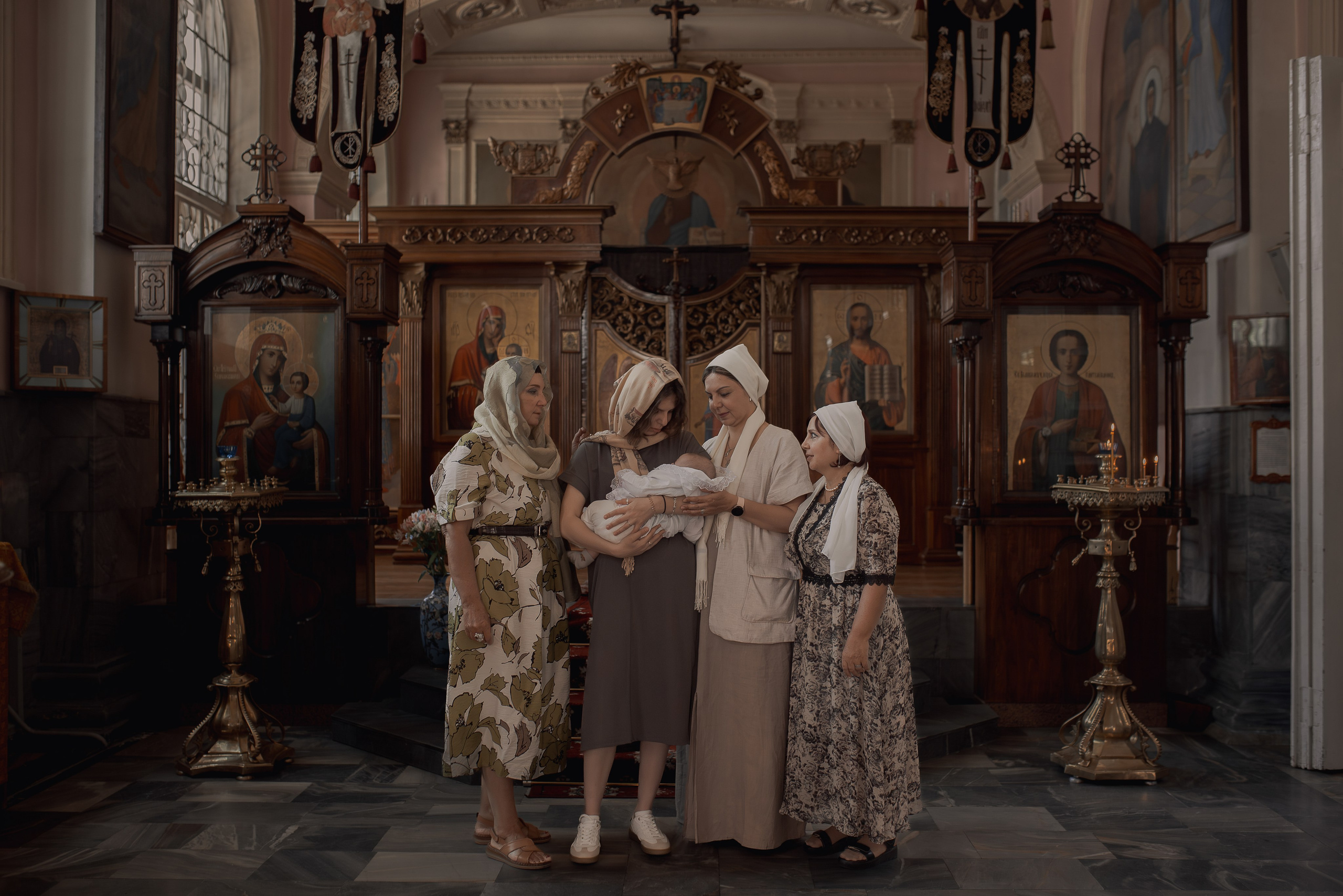 Крещение Николь. Фотограф на Крещение и Венчание в Ташкенте