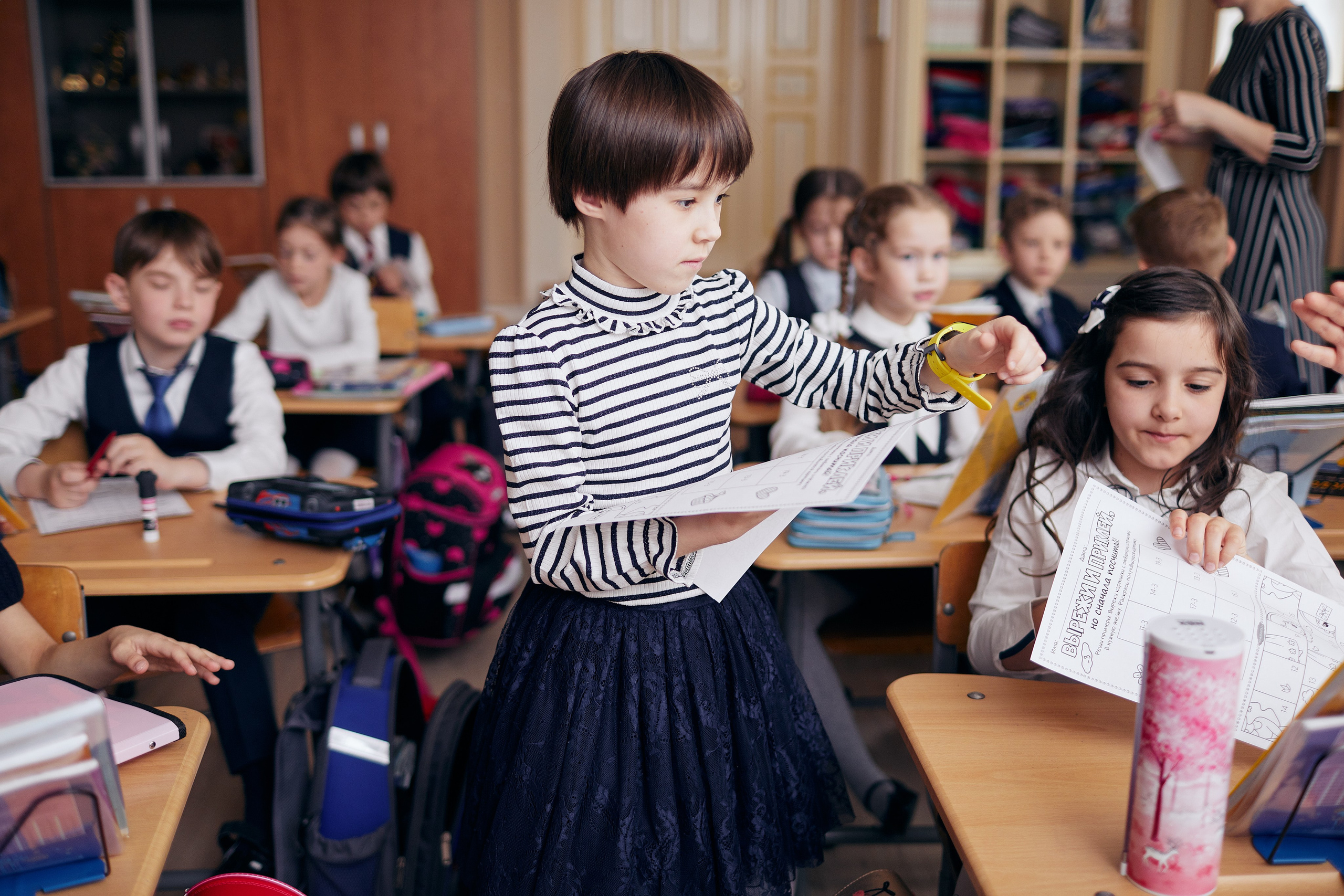 Школьные съёмки. Репортажный фотограф в Москве Константин Дерягин
