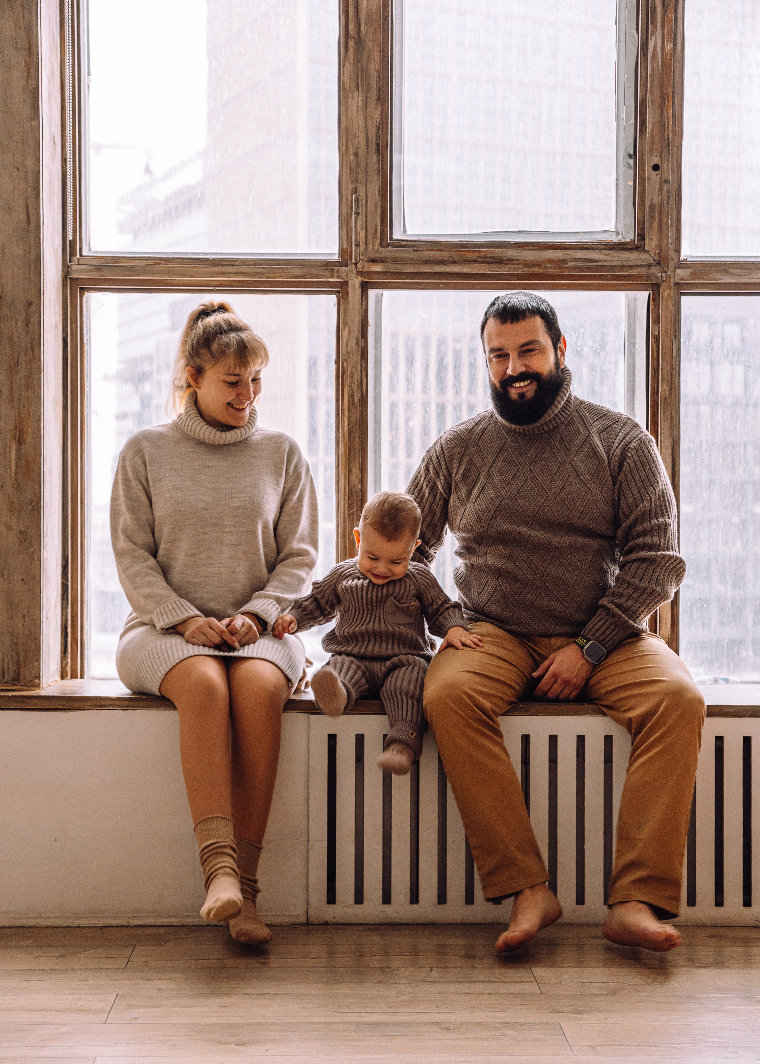 Оля, Леша и Димулька. Семейный фотограф В Москве Александра Дейкун