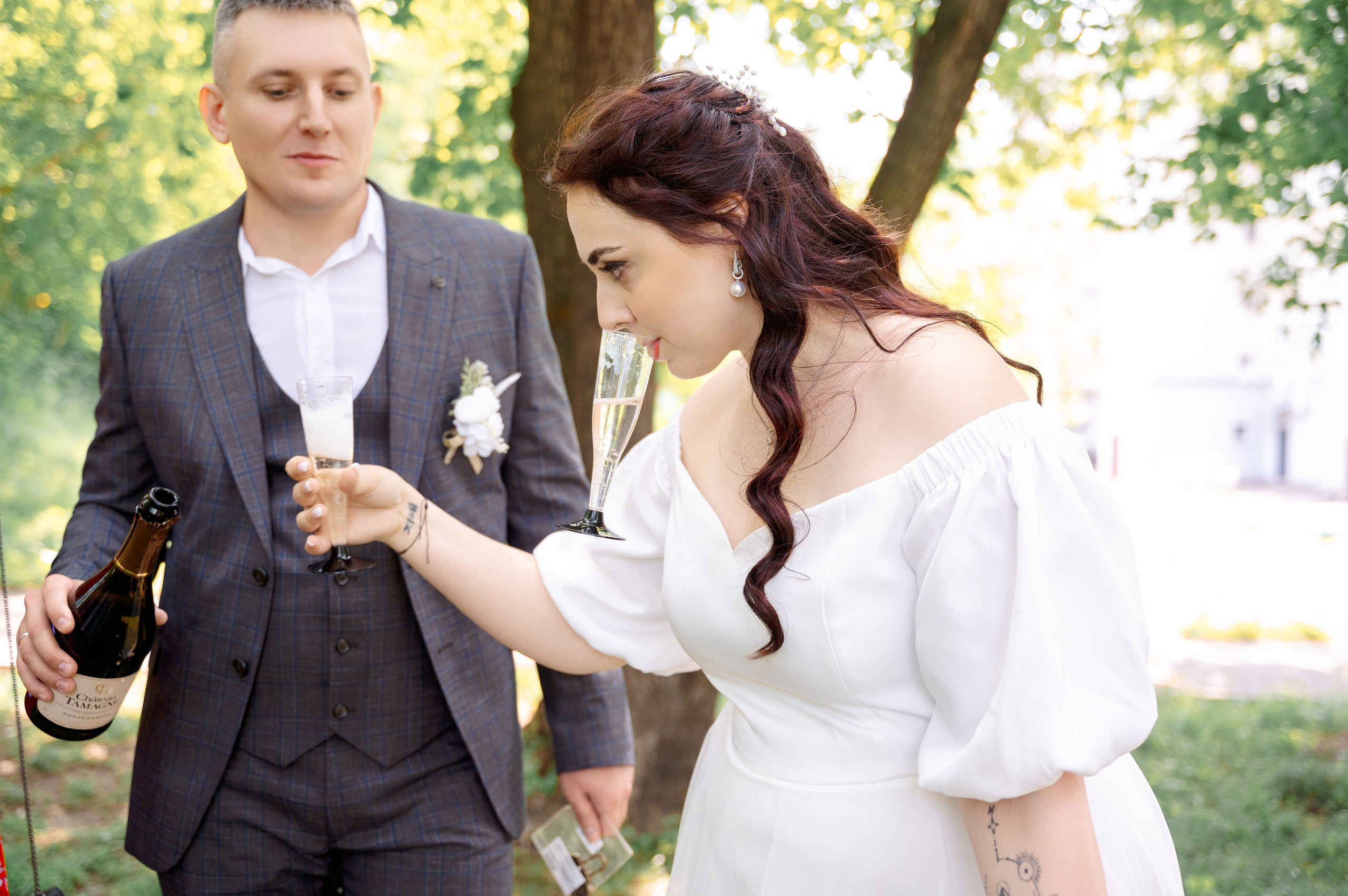 Свадьба Сергея и Елизавета. Семейный, свадебный, школьный фотограф в Железногорске Целуев Андрей