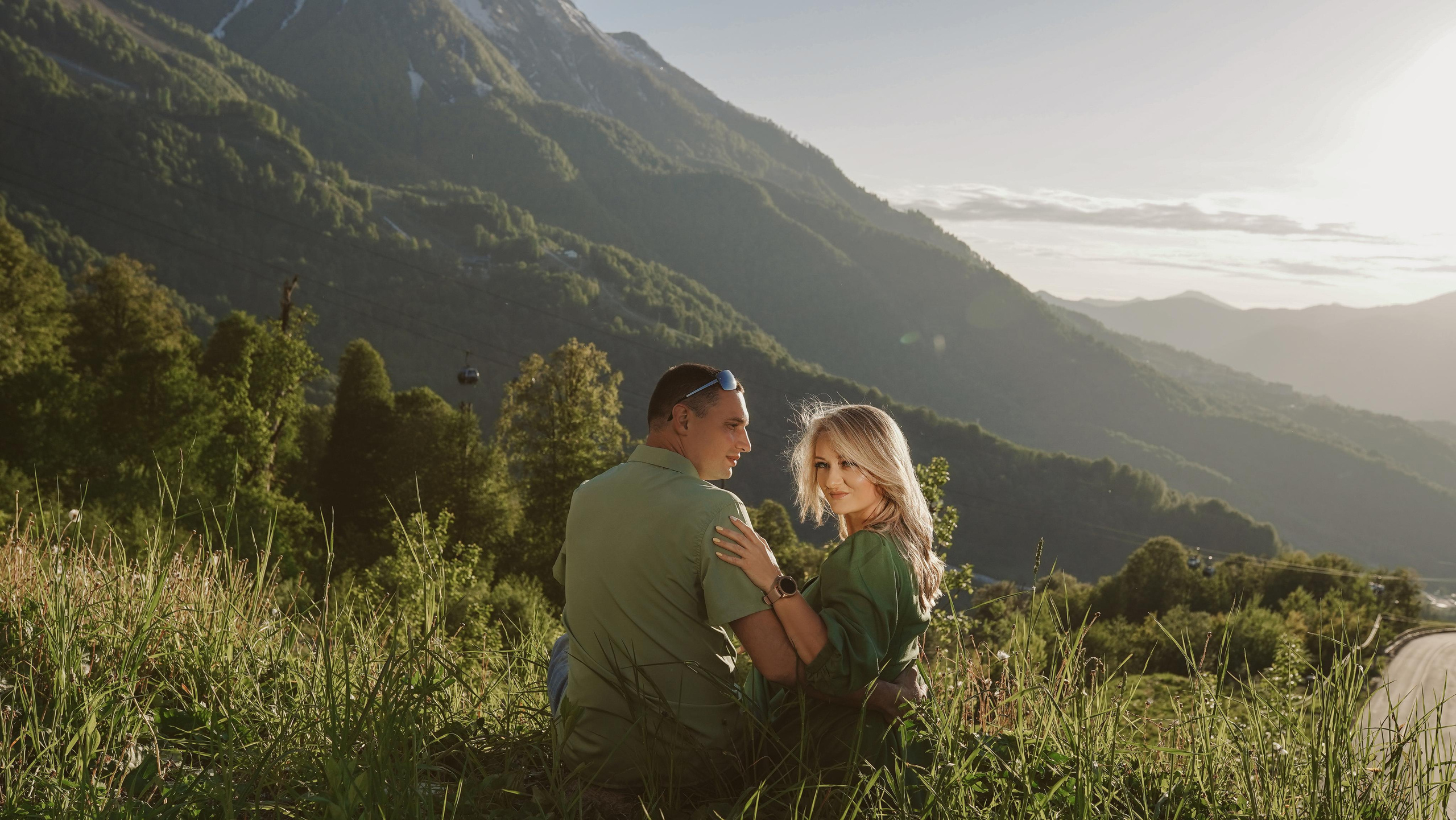 Горная Олимпийская Деревня. Милана Довгаль - семейный фотограф и видеограф  в Адлере и Сочи